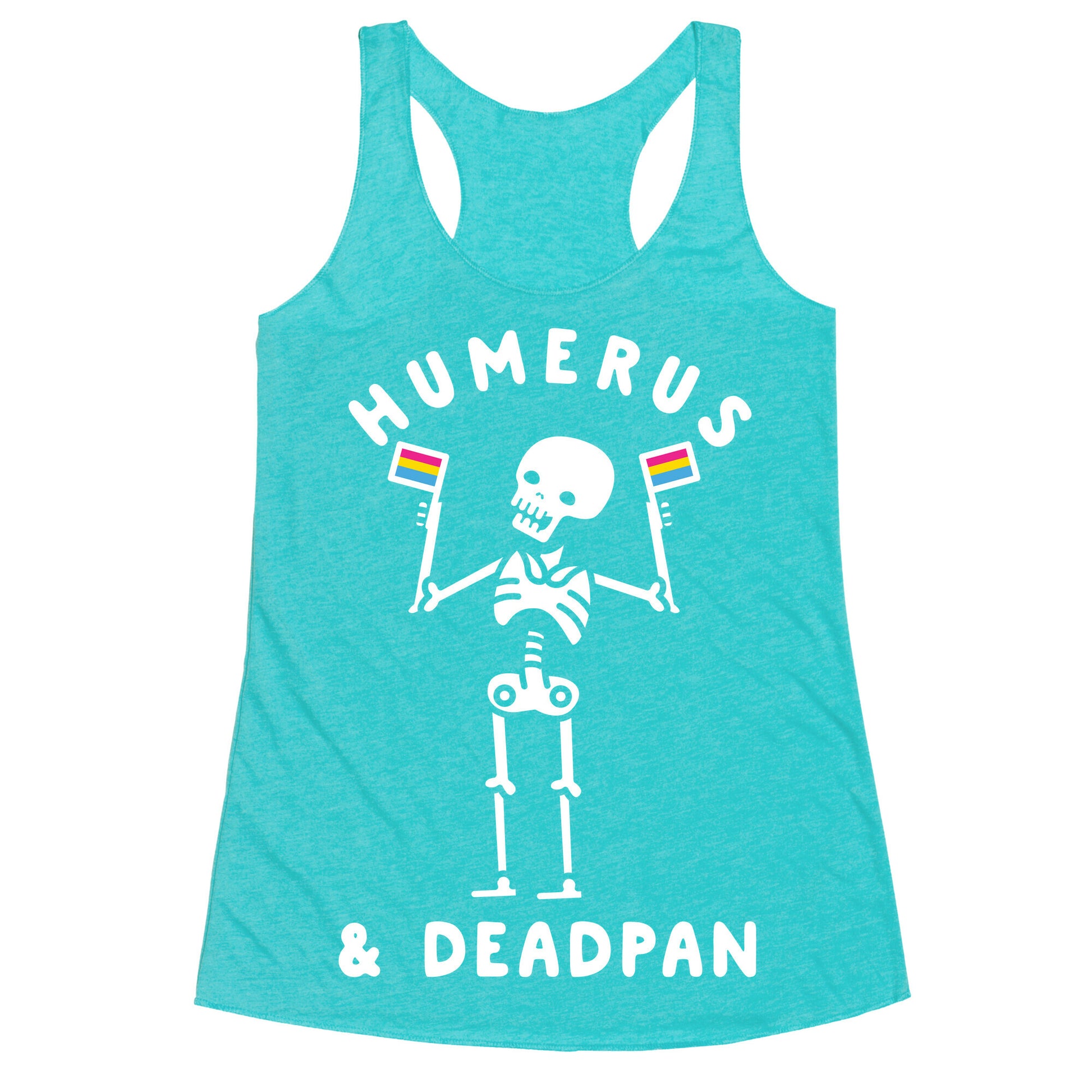 Humerus and Deadpan Racerback Tank