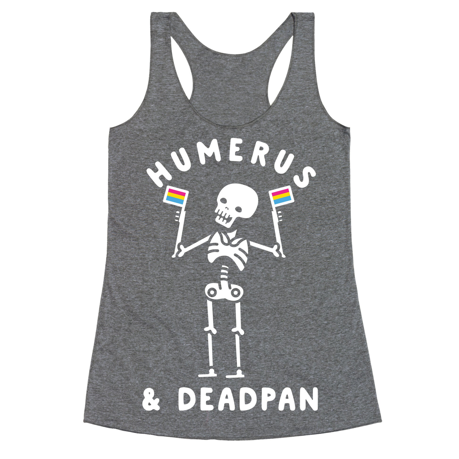 Humerus and Deadpan Racerback Tank