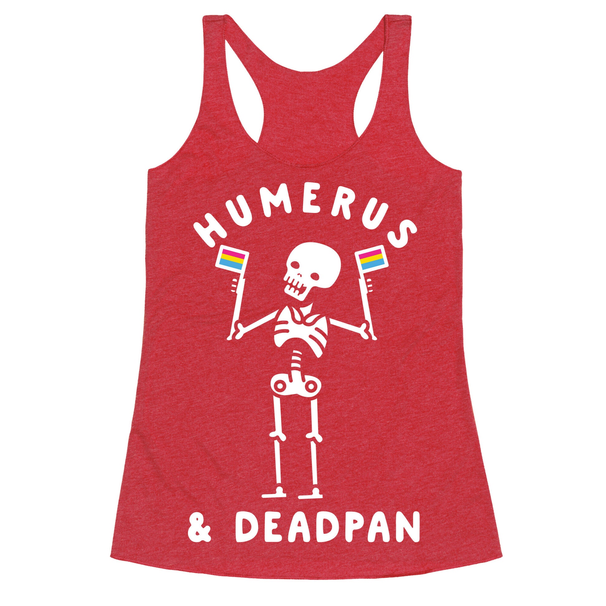 Humerus and Deadpan Racerback Tank