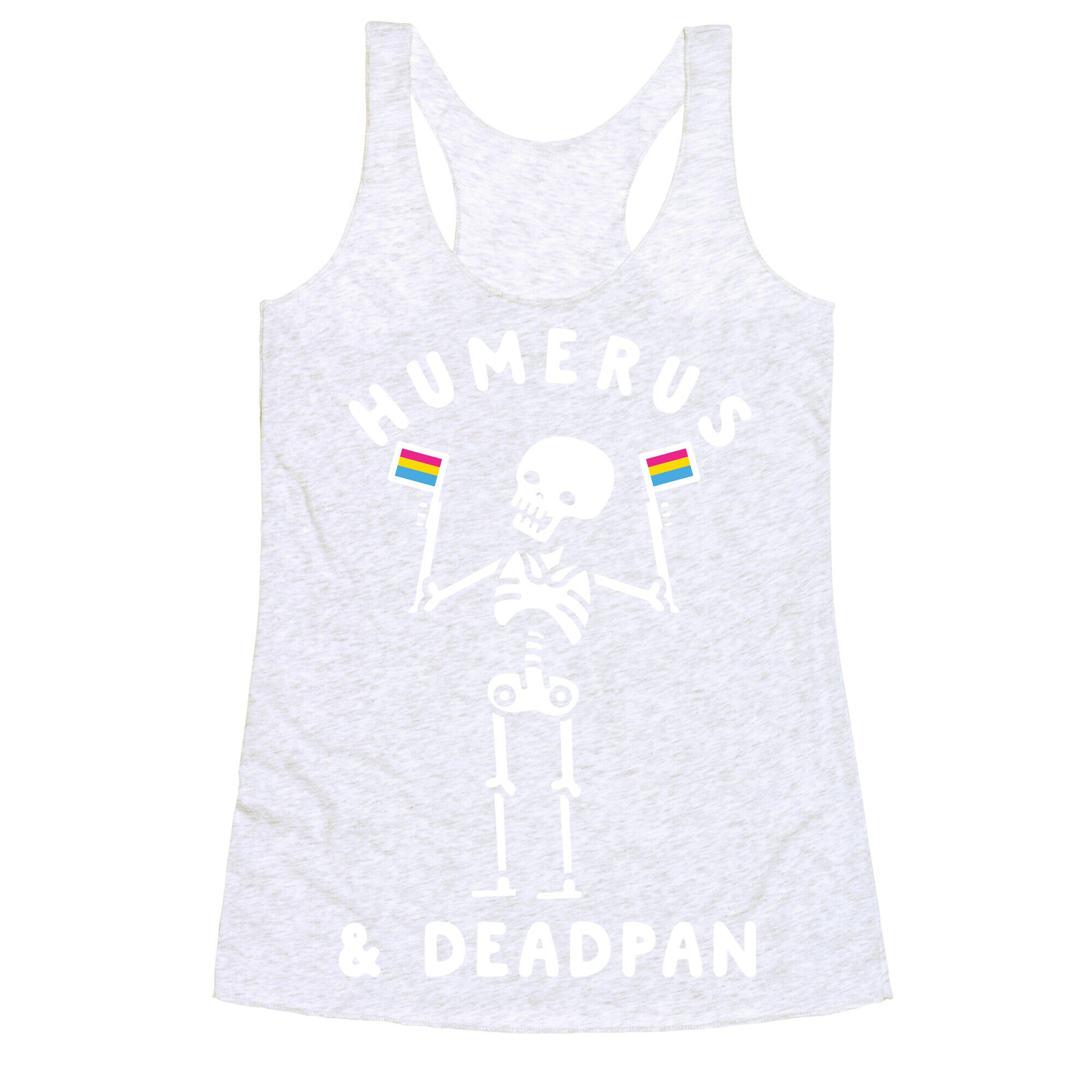 Humerus and Deadpan Racerback Tank