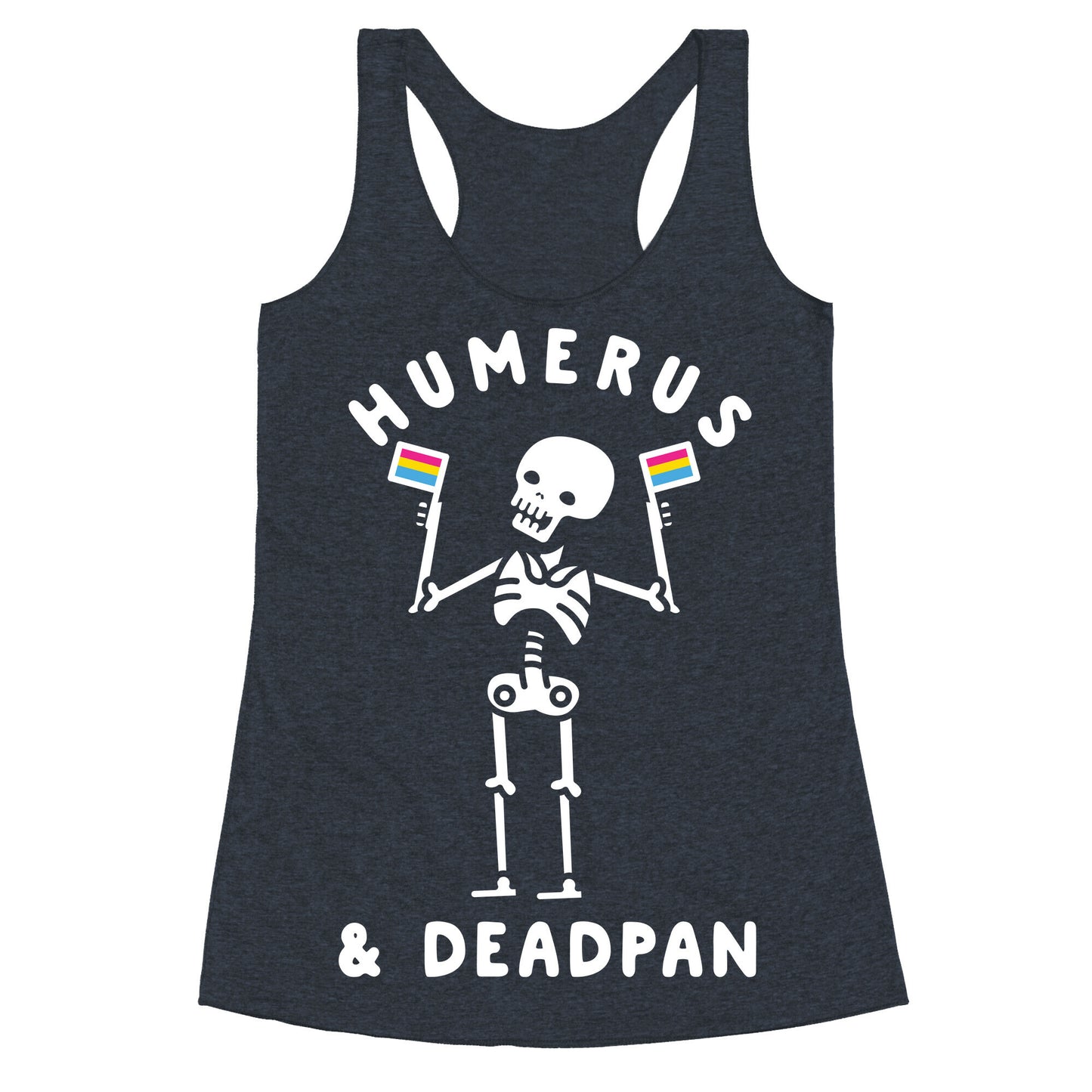 Humerus and Deadpan Racerback Tank