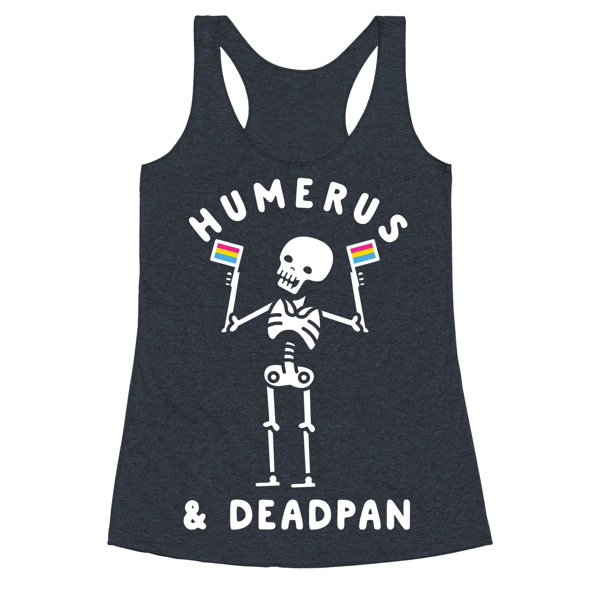 Humerus and Deadpan Racerback Tank