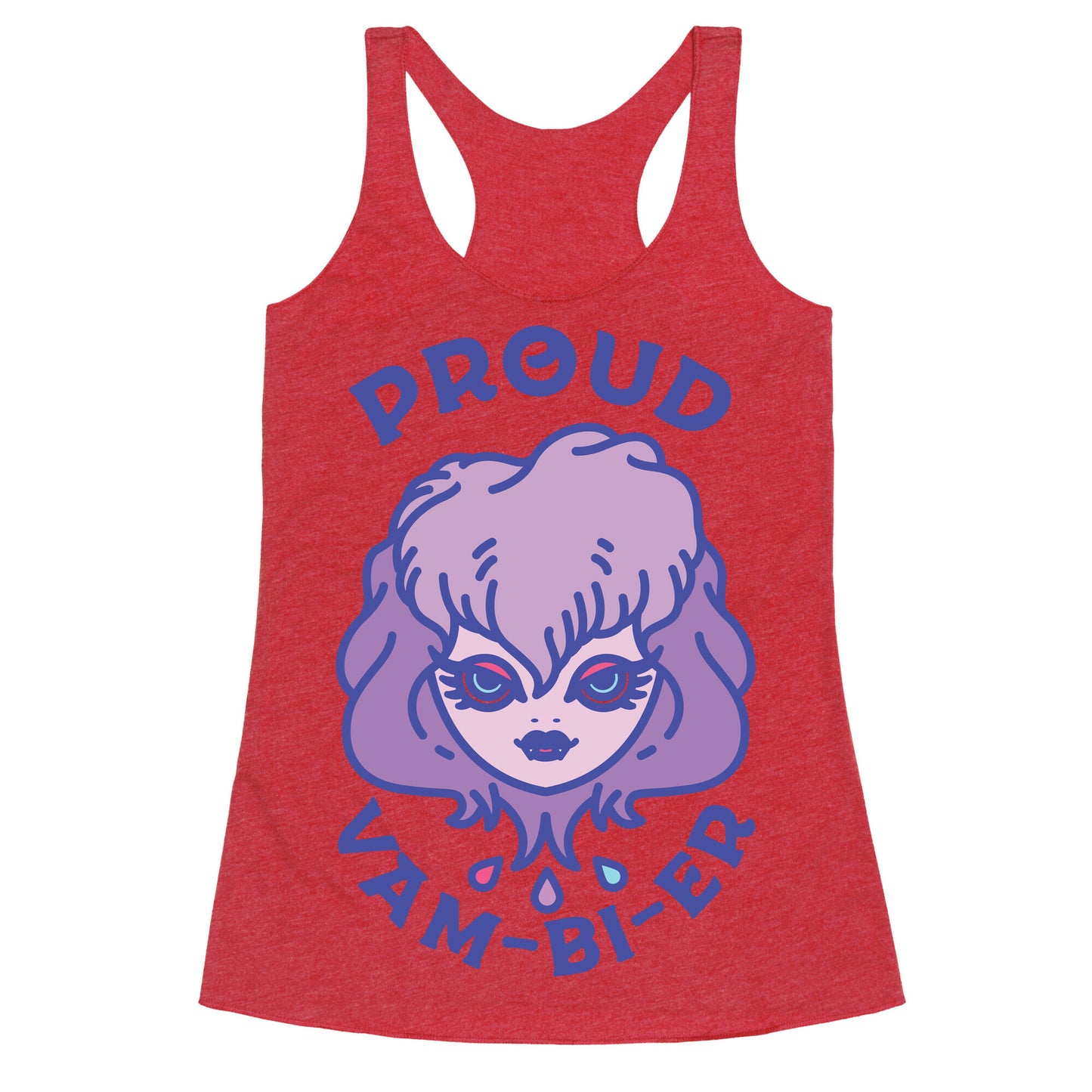 Proud Vam-bi-re Racerback Tank