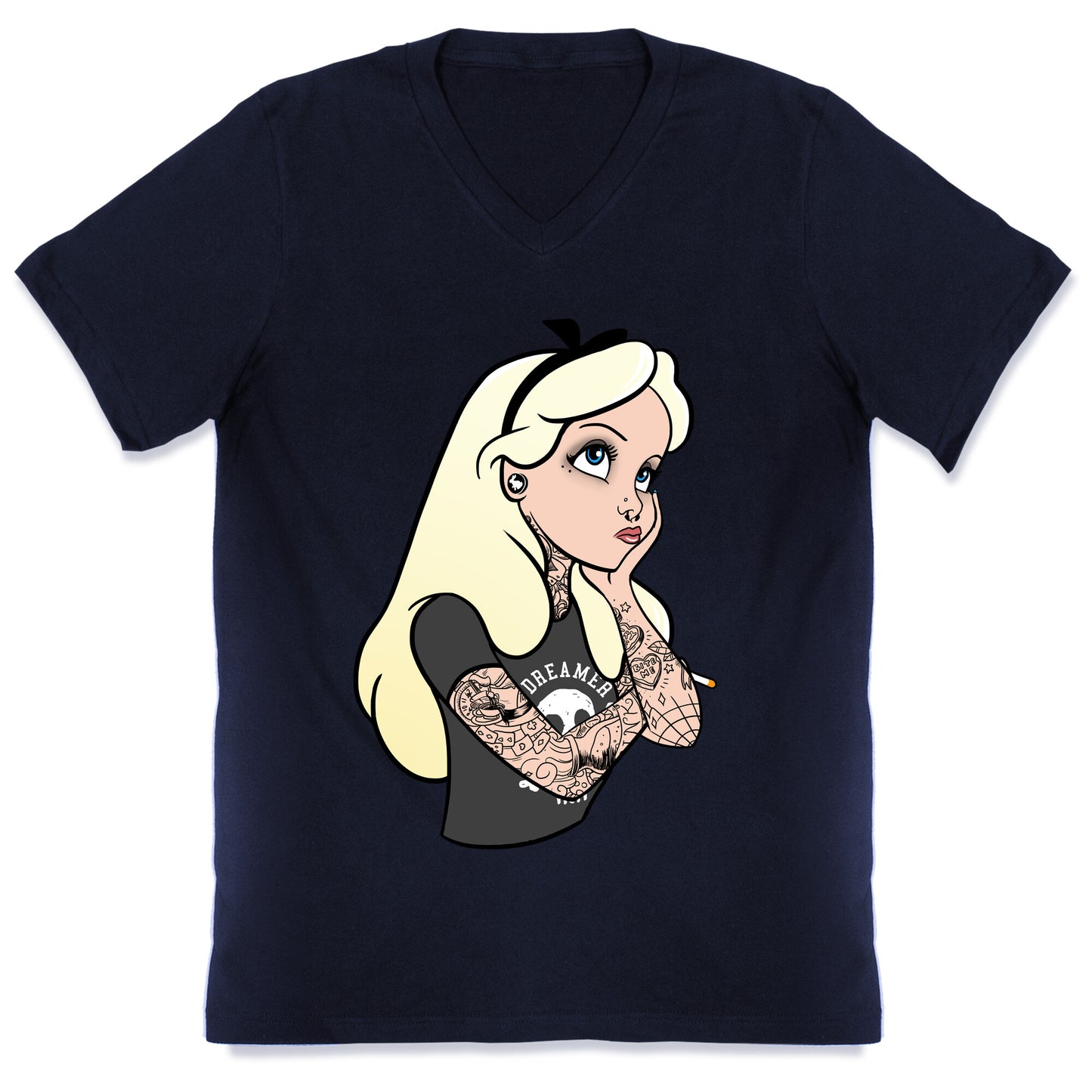 Punk Alice Parody V-Neck
