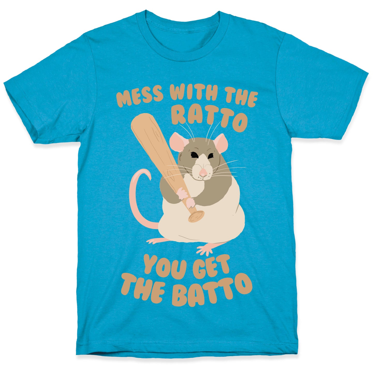 Mess With The Ratto, You Get The Batto Unisex Triblend Tee