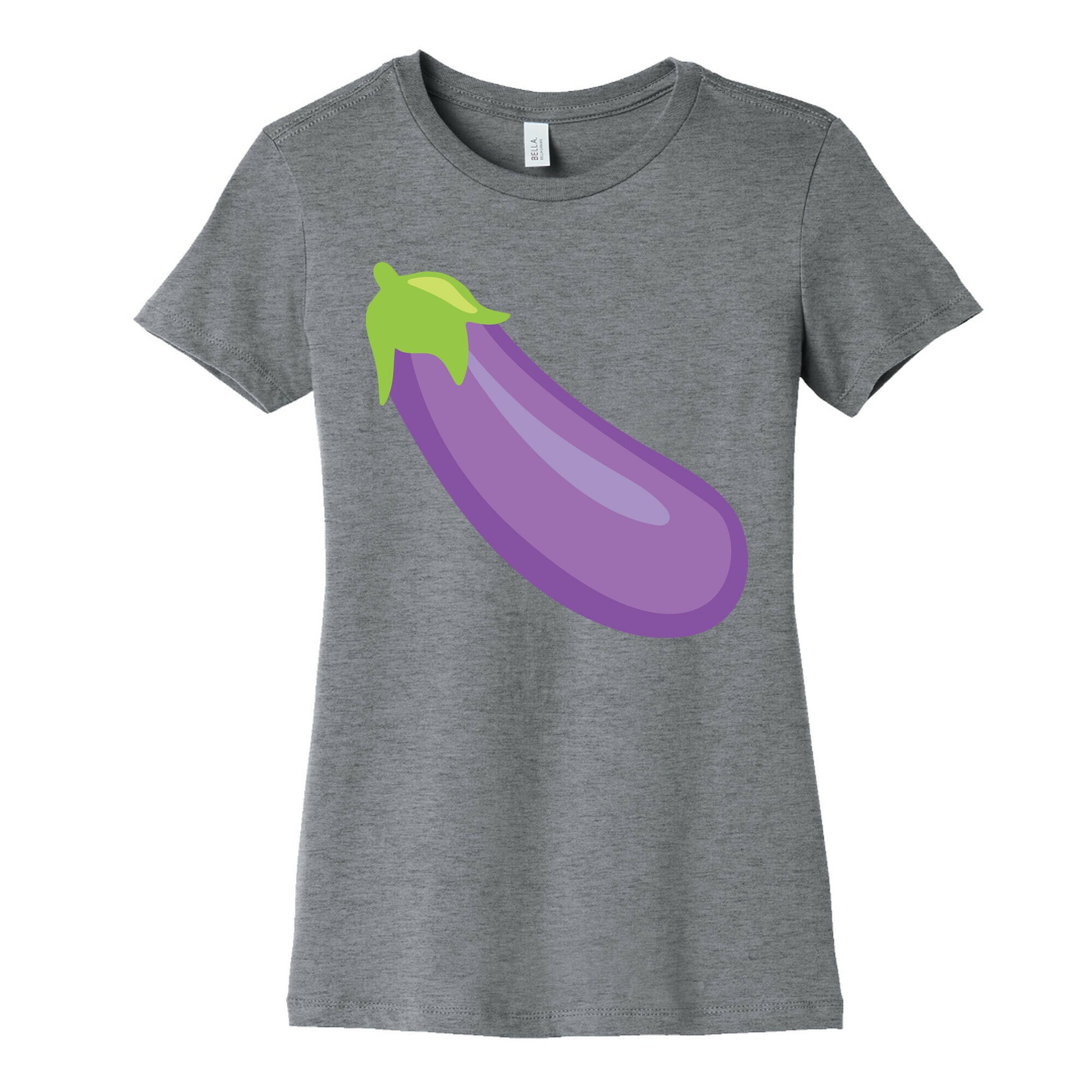 Eggplant/Peach Pair (Eggplant) Women's Cotton Tee