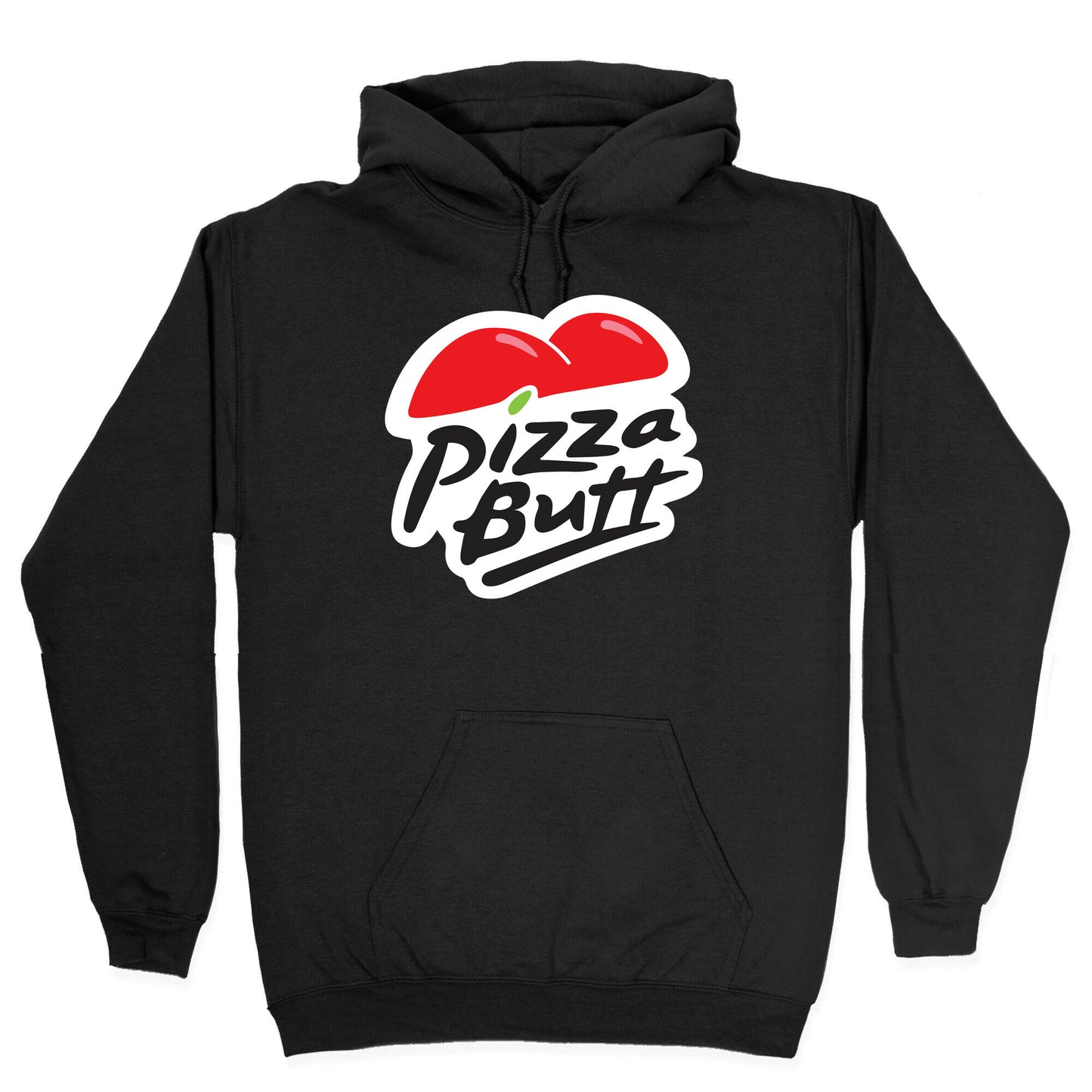 Pizza Butt Parody Hoodie
