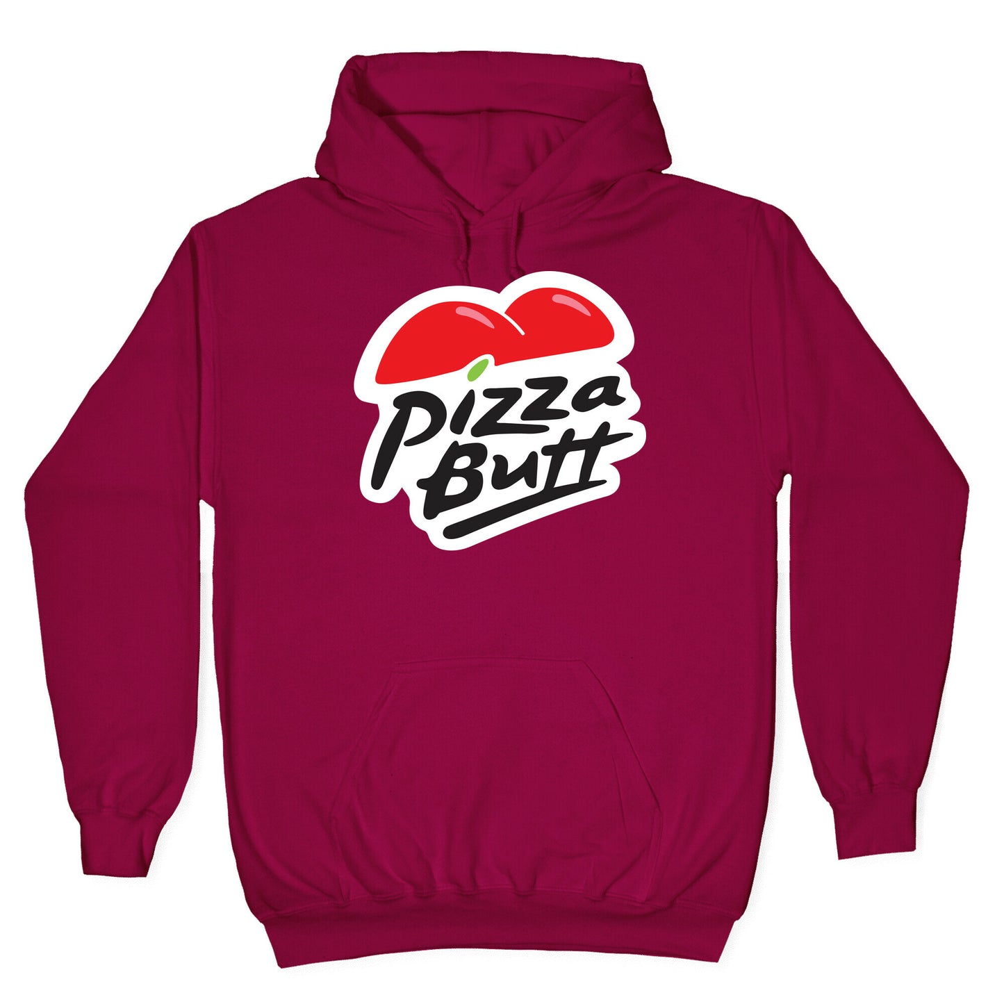 Pizza Butt Parody Hoodie