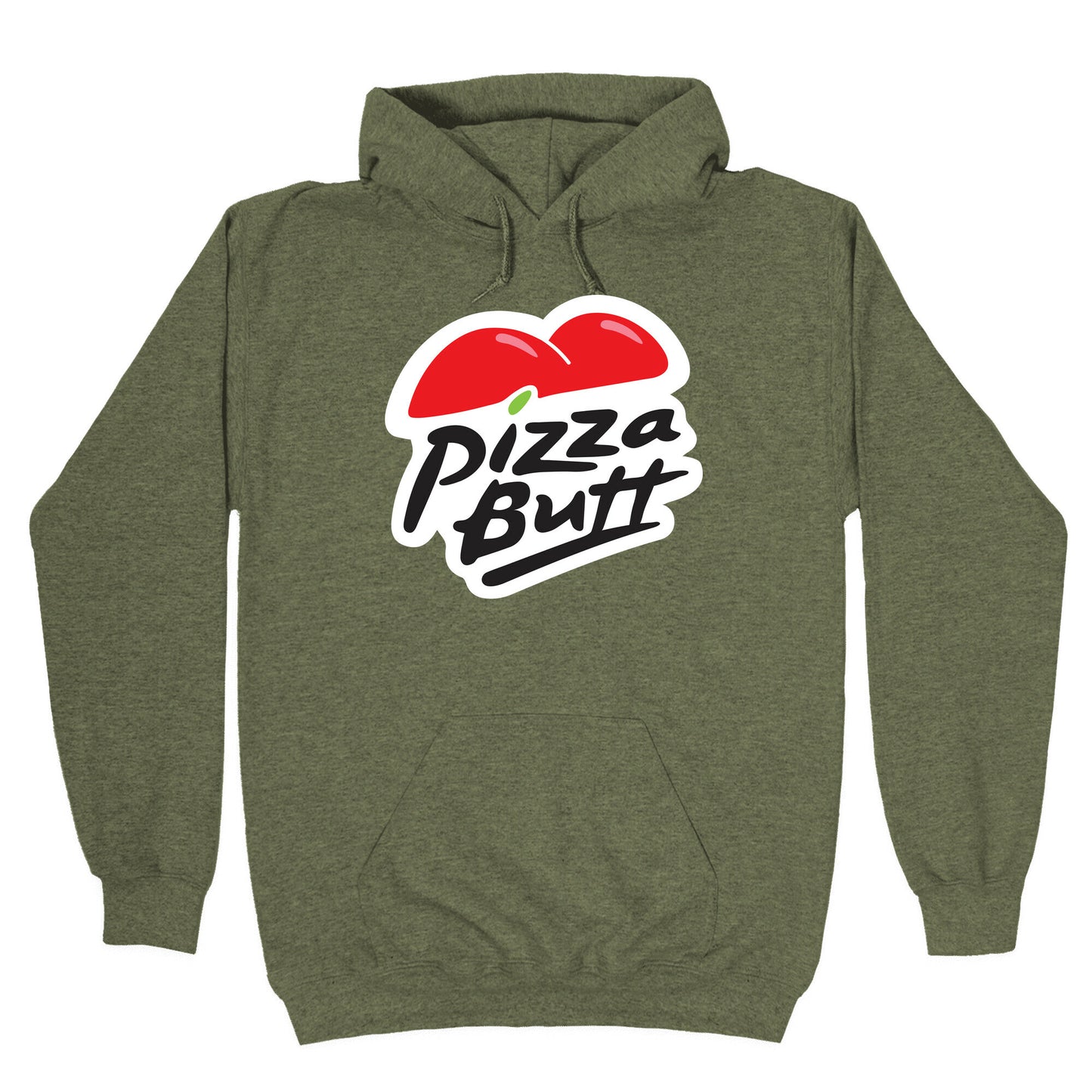 Pizza Butt Parody Hoodie