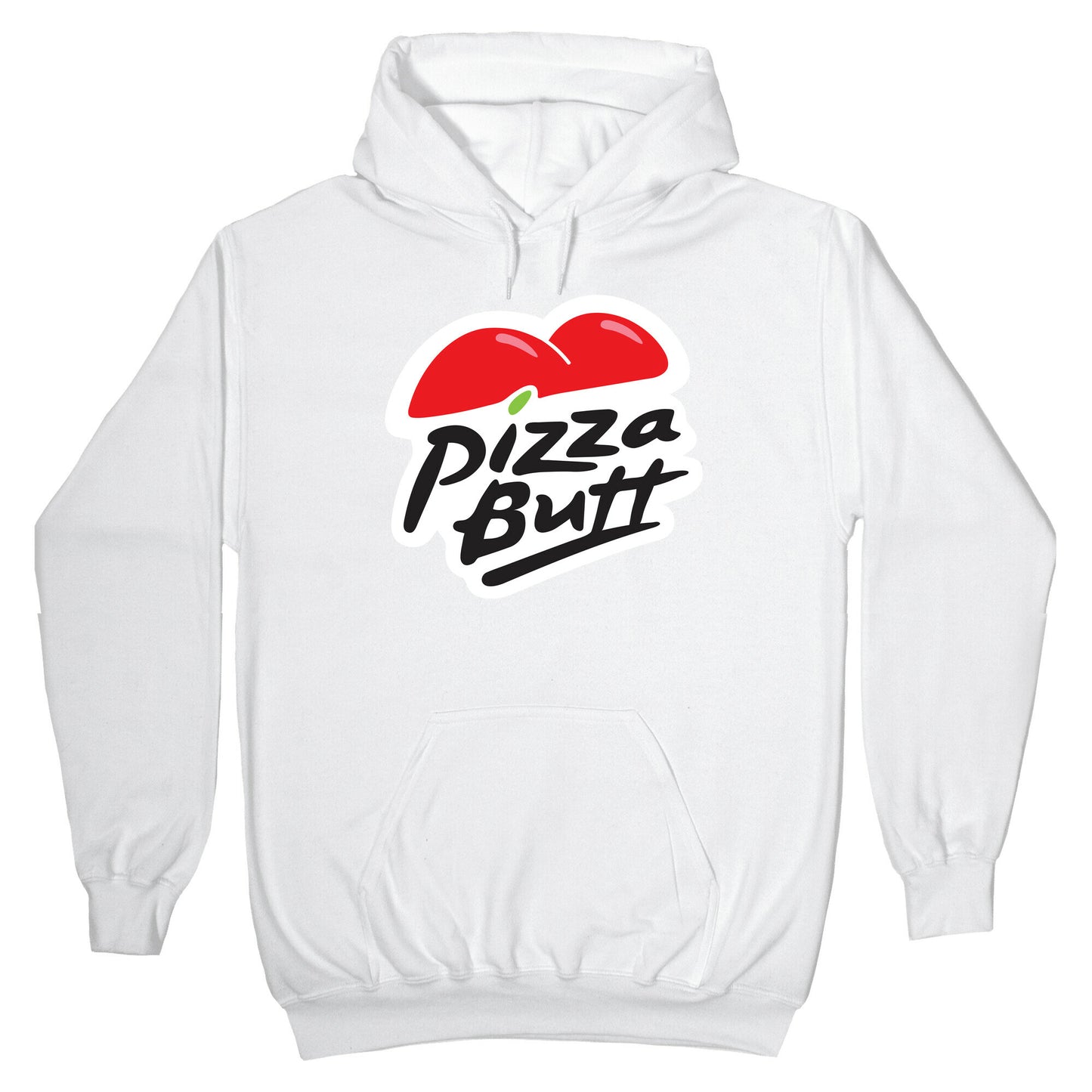 Pizza Butt Parody Hoodie