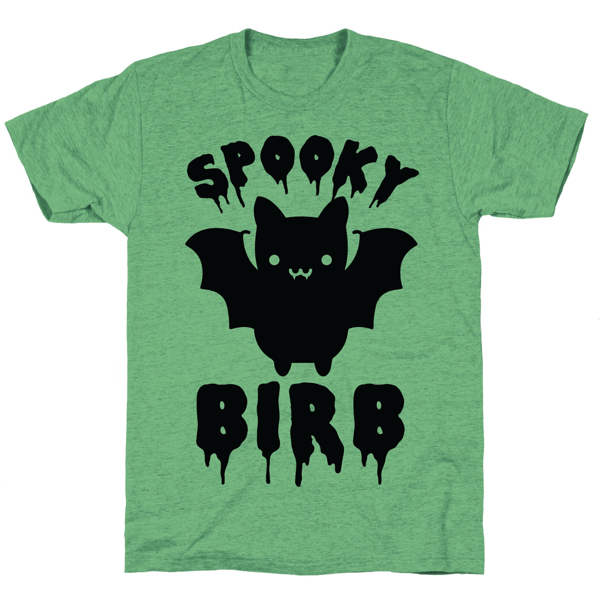 Spooky Birb Bat Unisex Triblend Tee