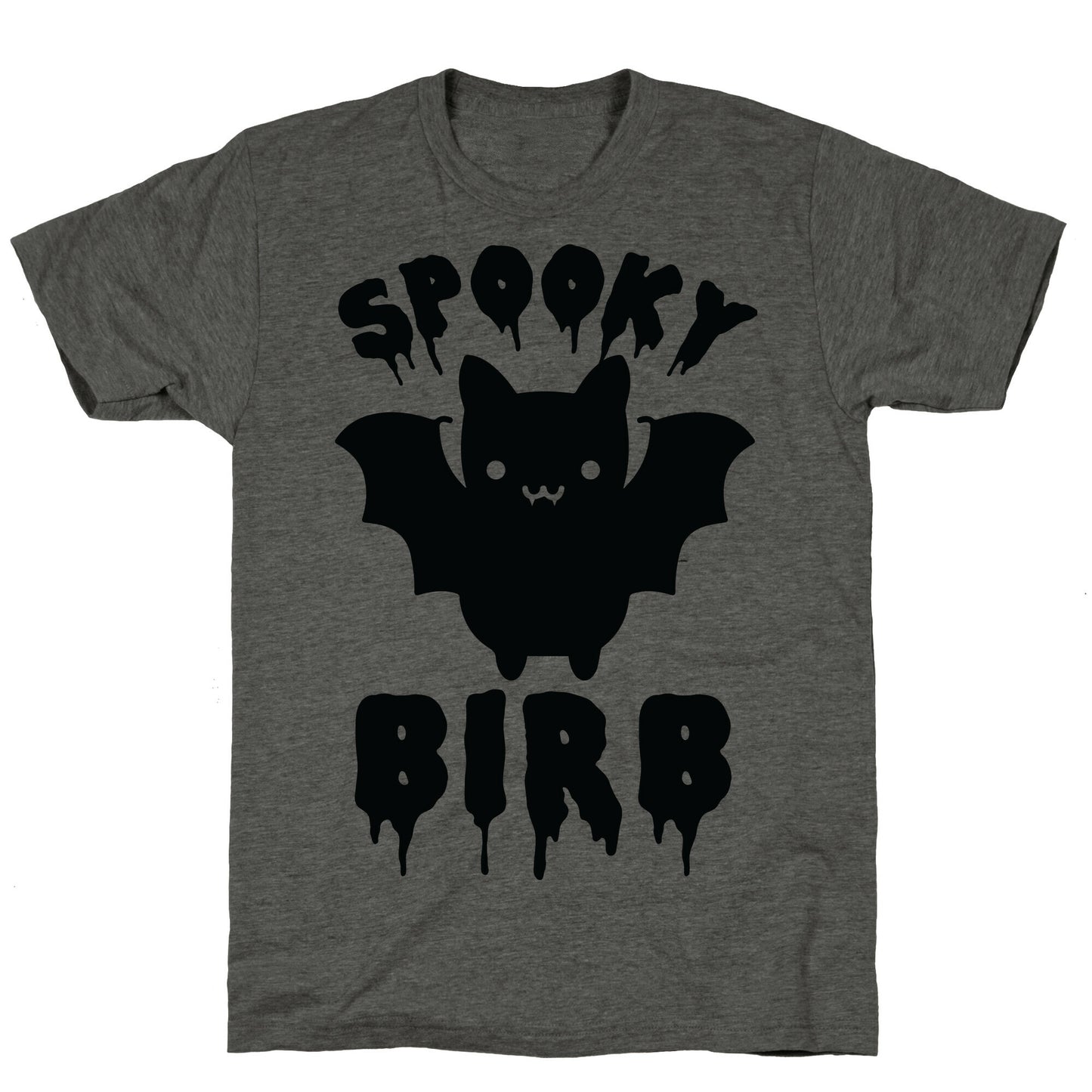 Spooky Birb Bat Unisex Triblend Tee