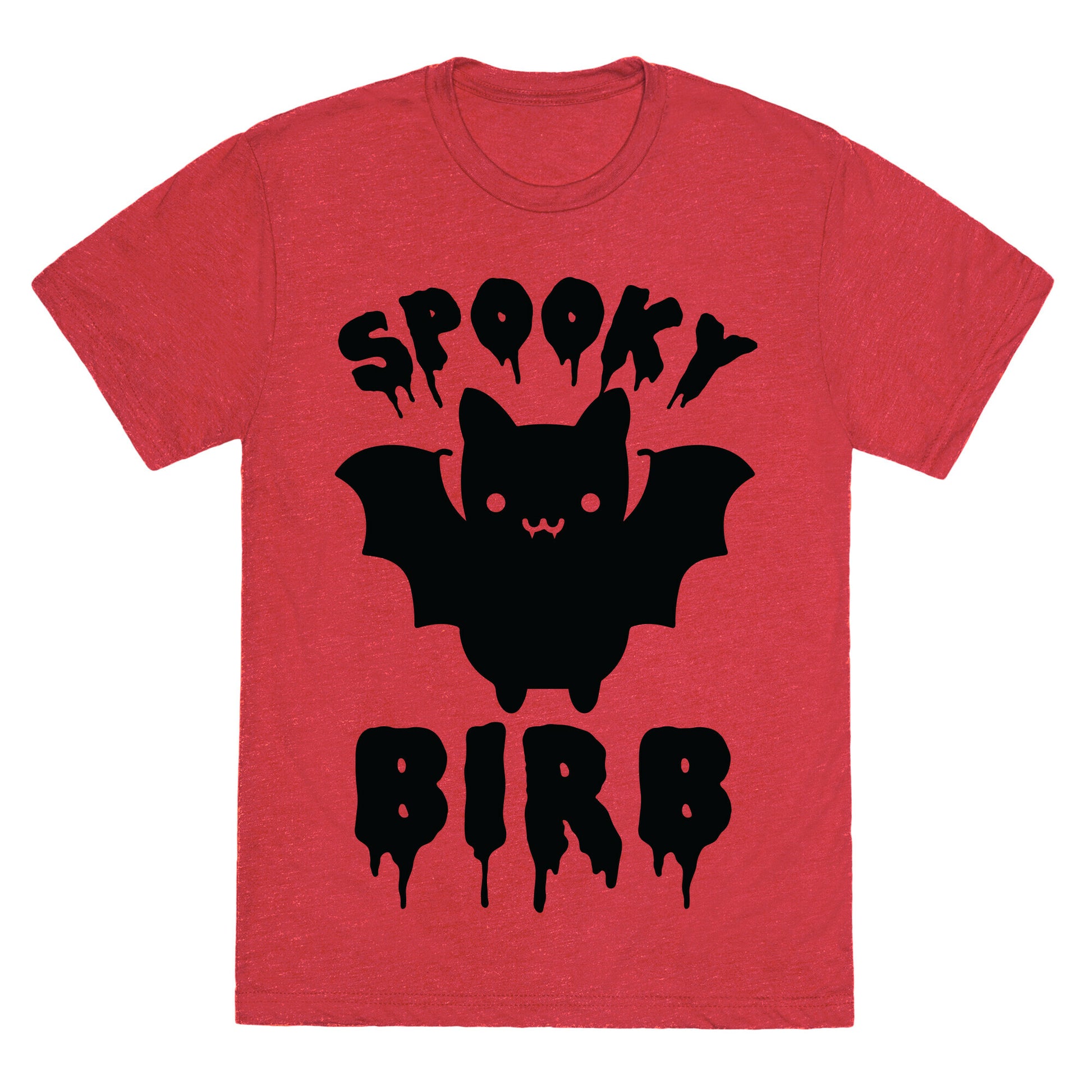 Spooky Birb Bat Unisex Triblend Tee