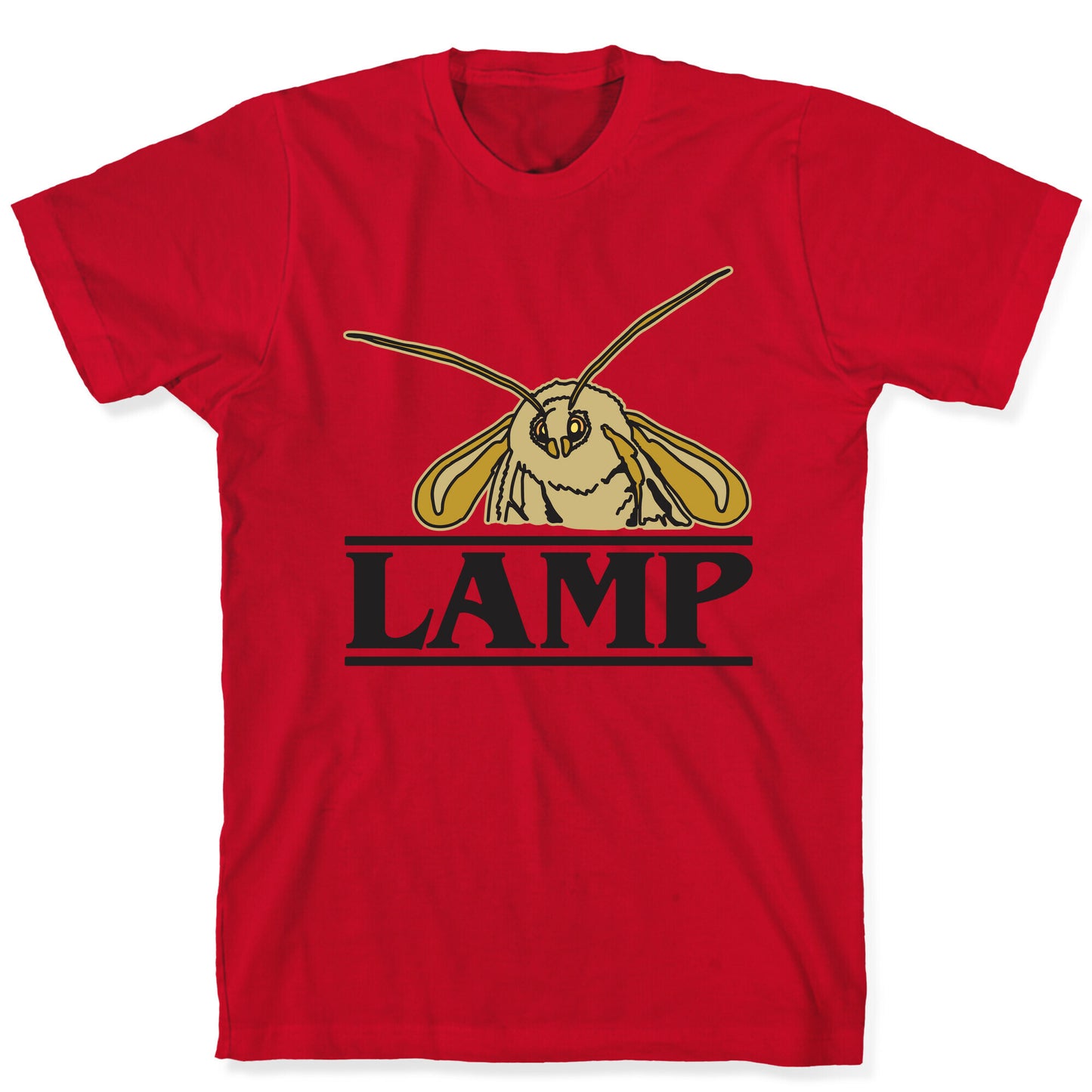 Lamp Moth Stranger Things Parody T-Shirt