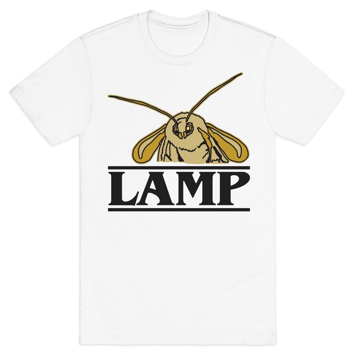 Lamp Moth Stranger Things Parody T-Shirt