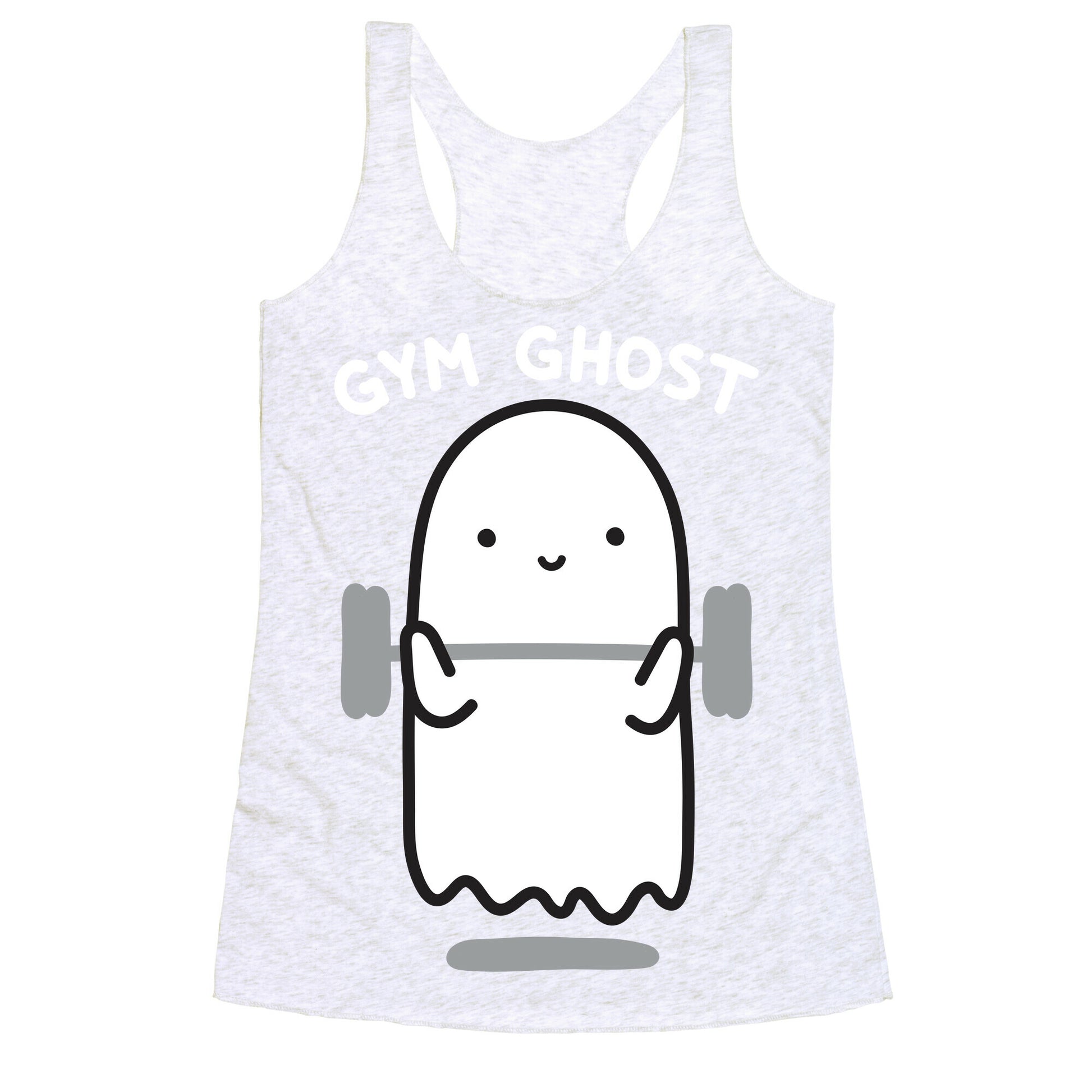 Gym Ghost Racerback Tank