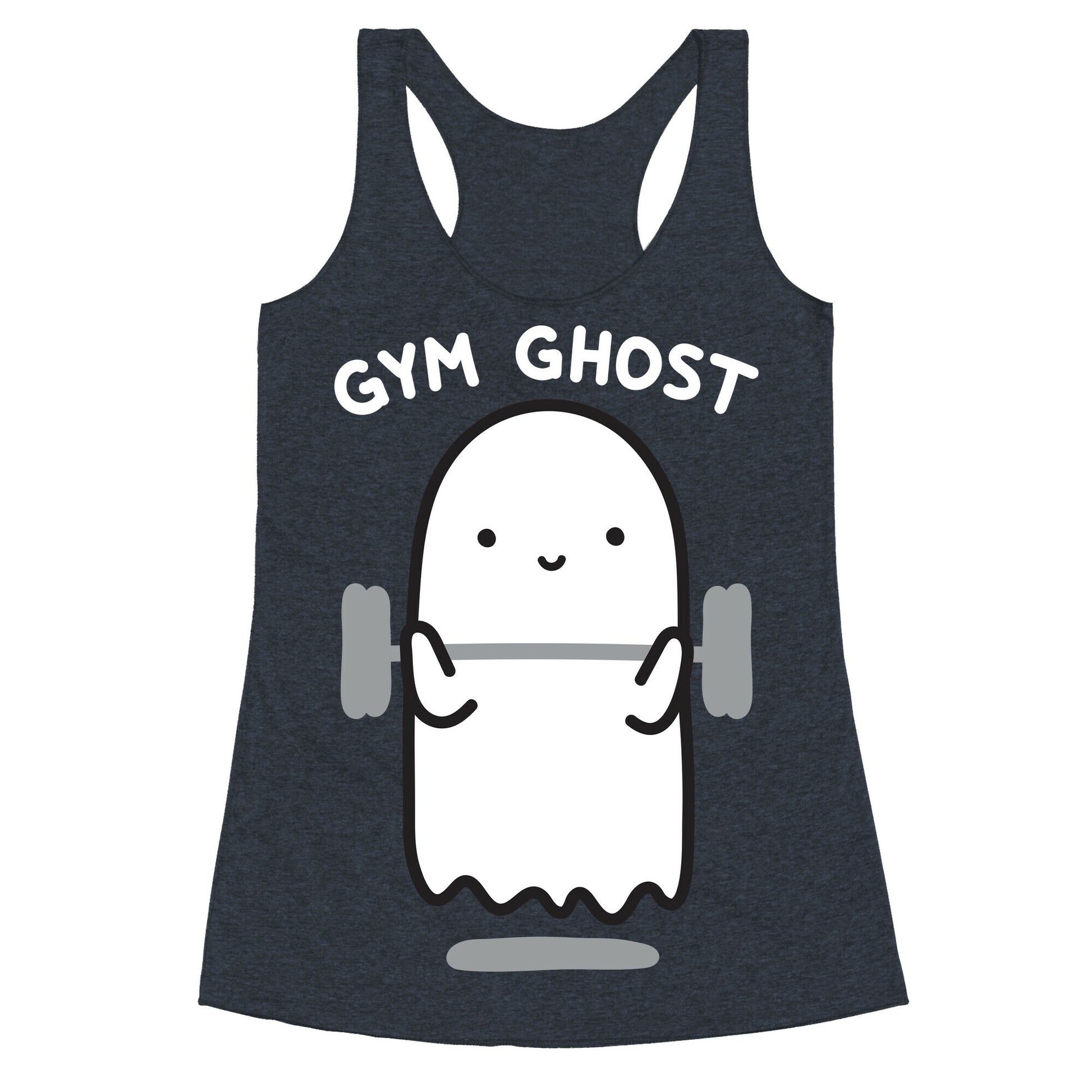 Gym Ghost Racerback Tank