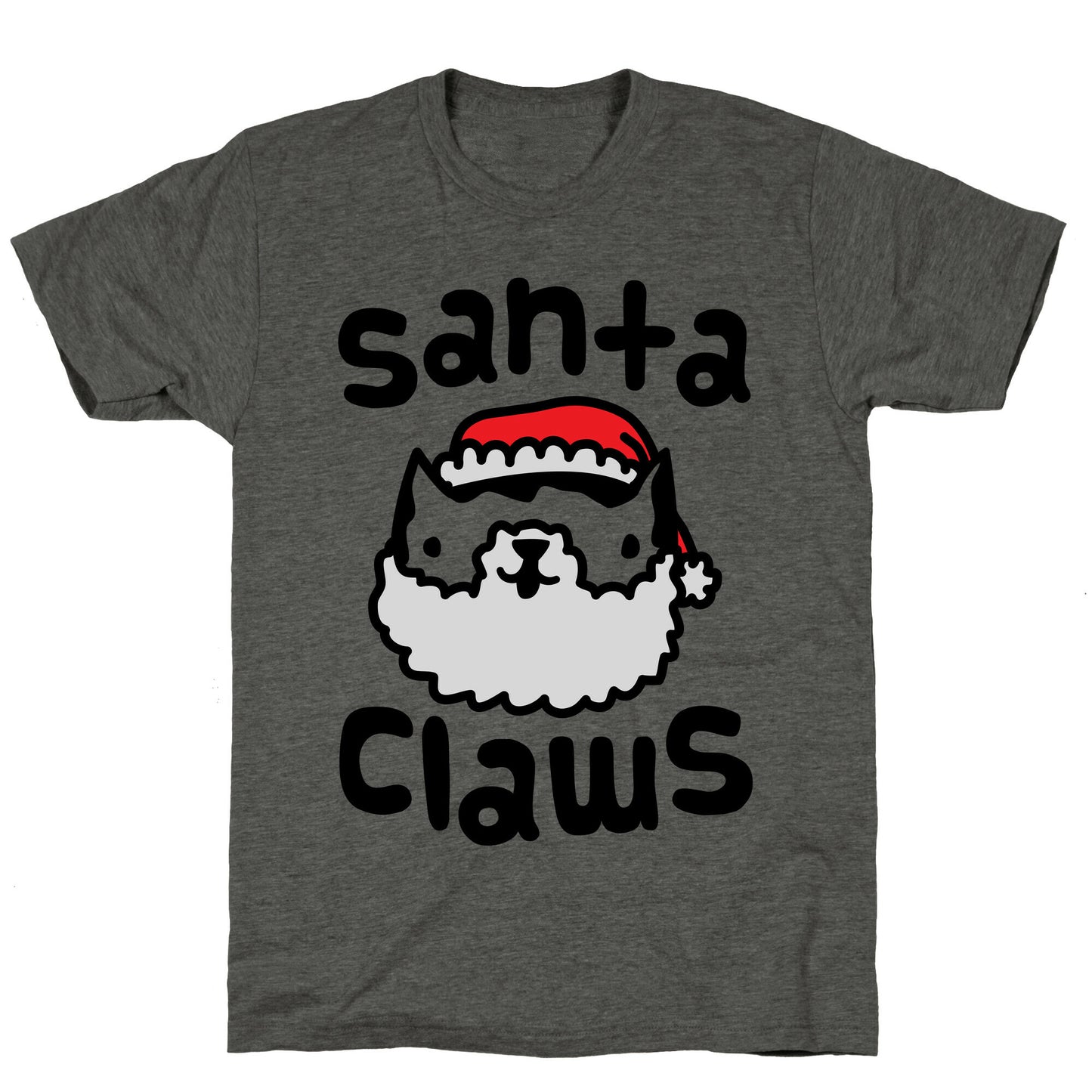 Santa Claws Unisex Triblend Tee