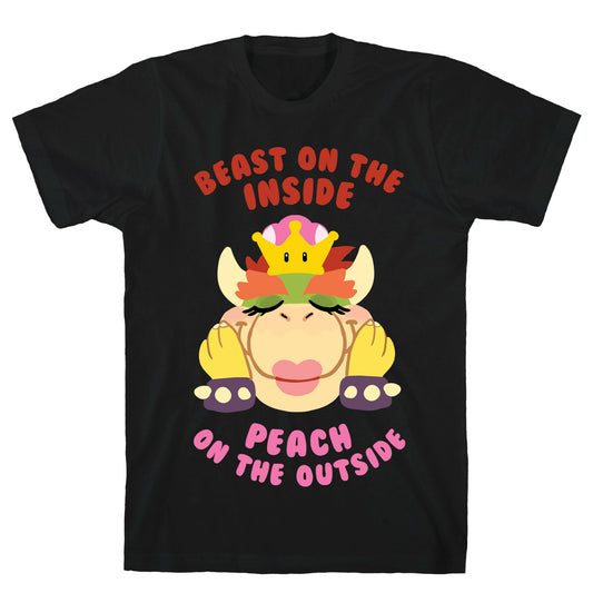 Beast On The Inside, Peach On The Outside T-Shirt