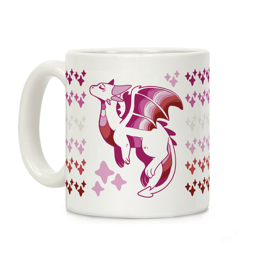 Lesbian Pride Dragon Coffee Mug