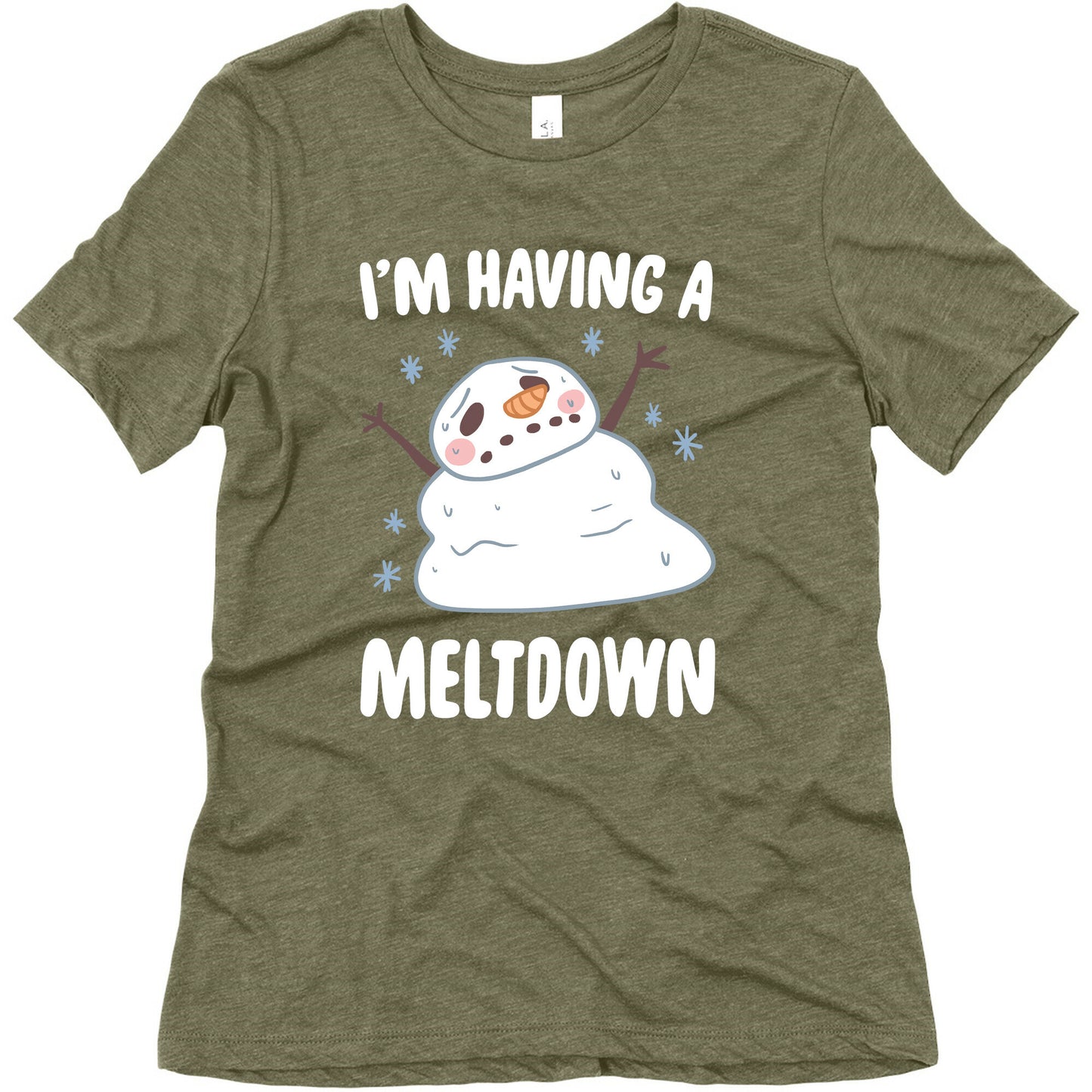 I'm Having A Meltdown Women's Triblend Tee