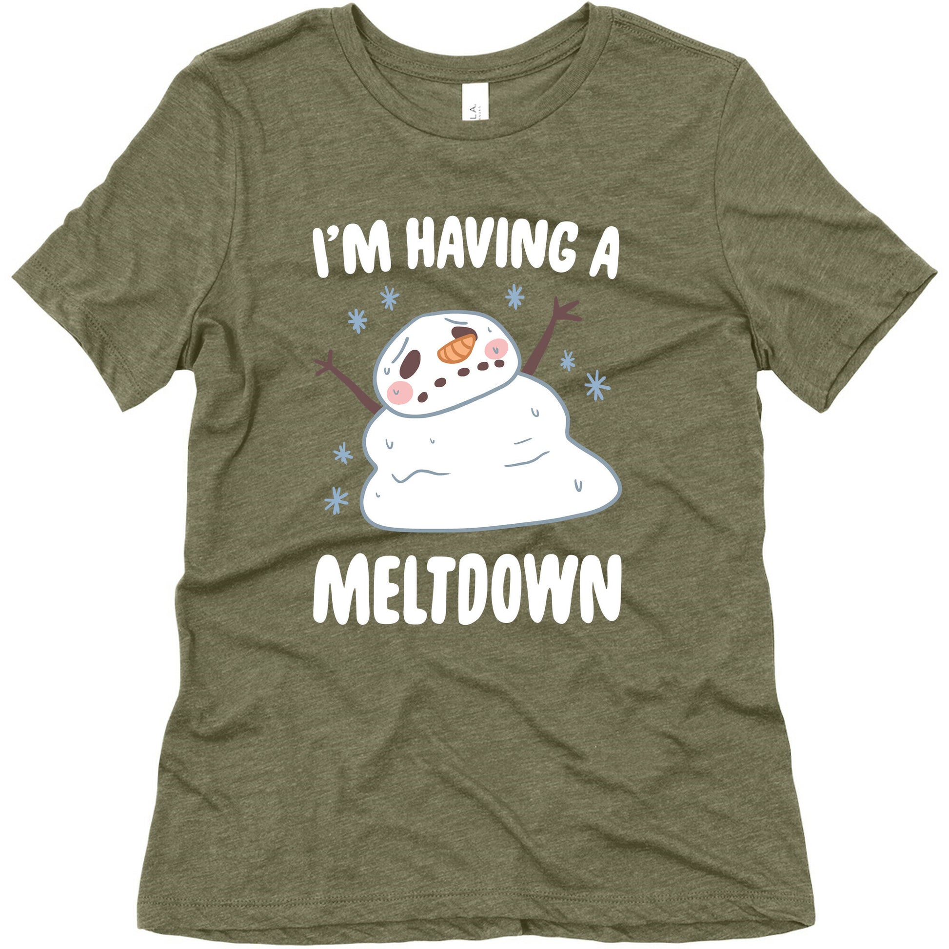 I'm Having A Meltdown Women's Triblend Tee