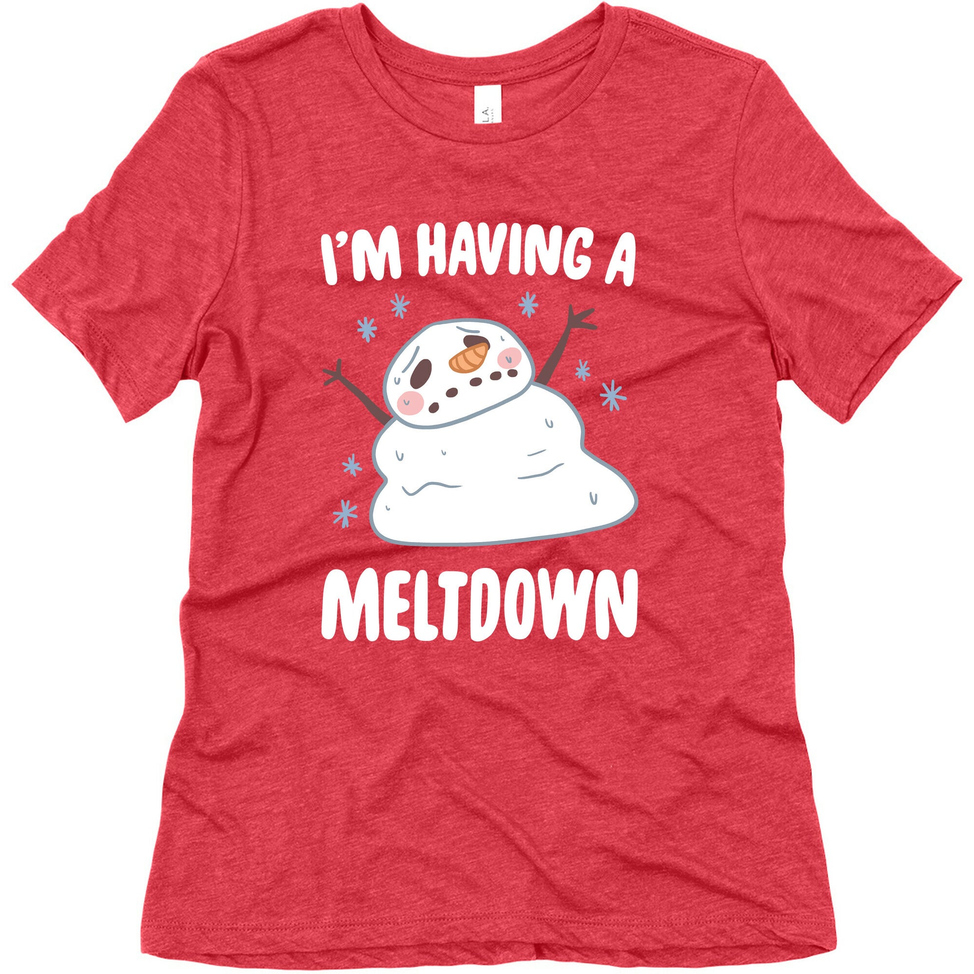 I'm Having A Meltdown Women's Triblend Tee