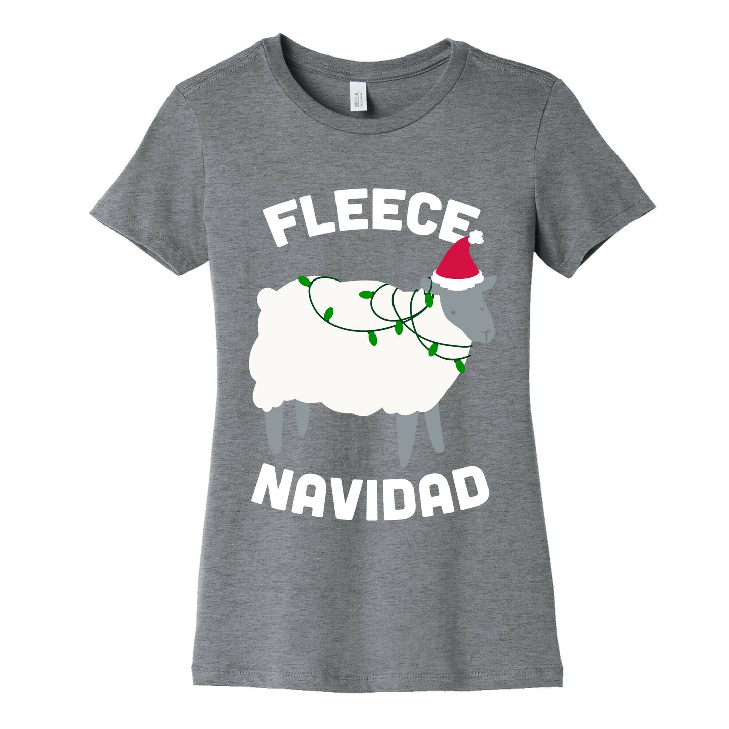 Fleece Navidad Women's Cotton Tee