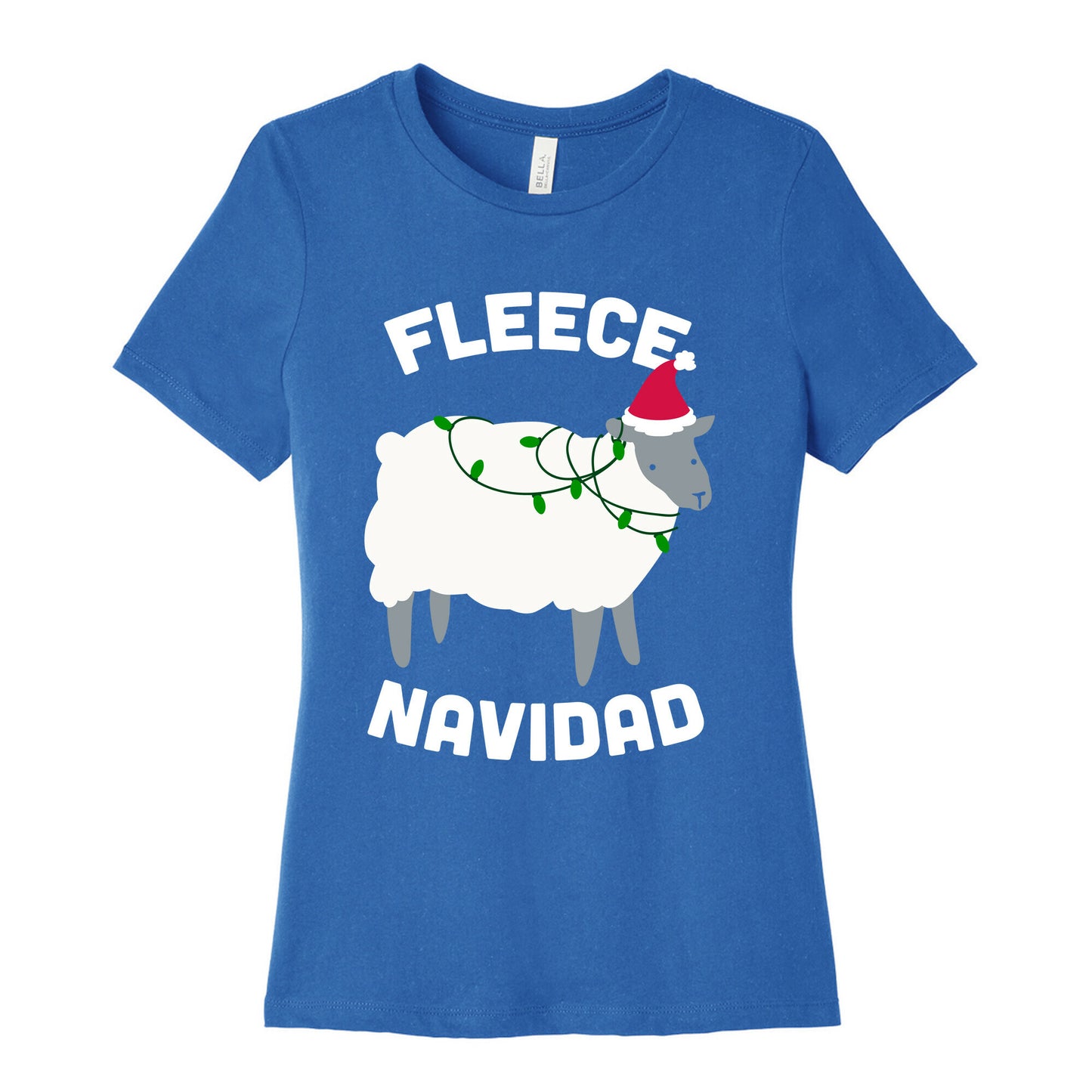Fleece Navidad Women's Cotton Tee