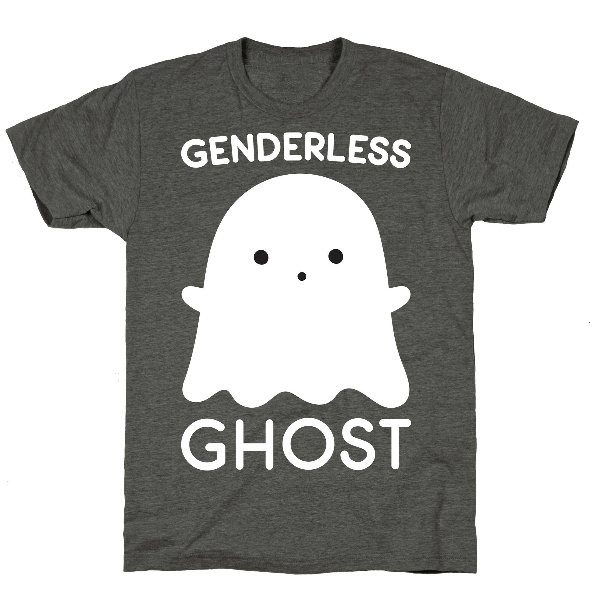 Genderless Ghost Unisex Triblend Tee