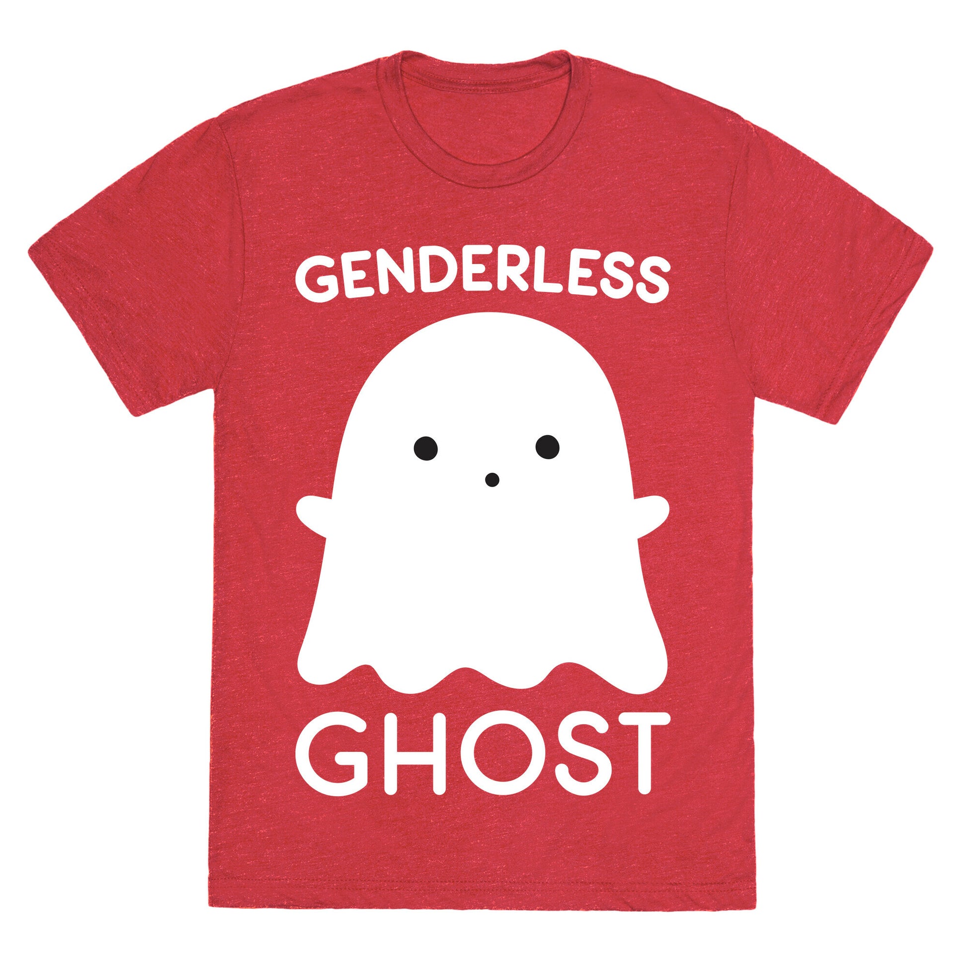 Genderless Ghost Unisex Triblend Tee