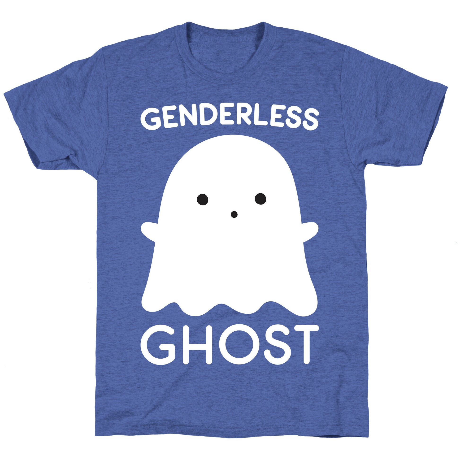 Genderless Ghost Unisex Triblend Tee