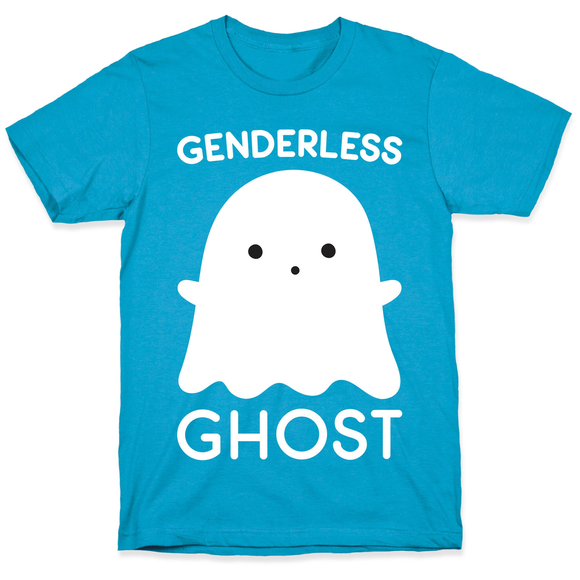 Genderless Ghost Unisex Triblend Tee