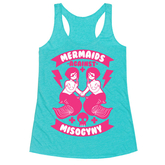 Mermaids Against Misogyny Racerback Tank