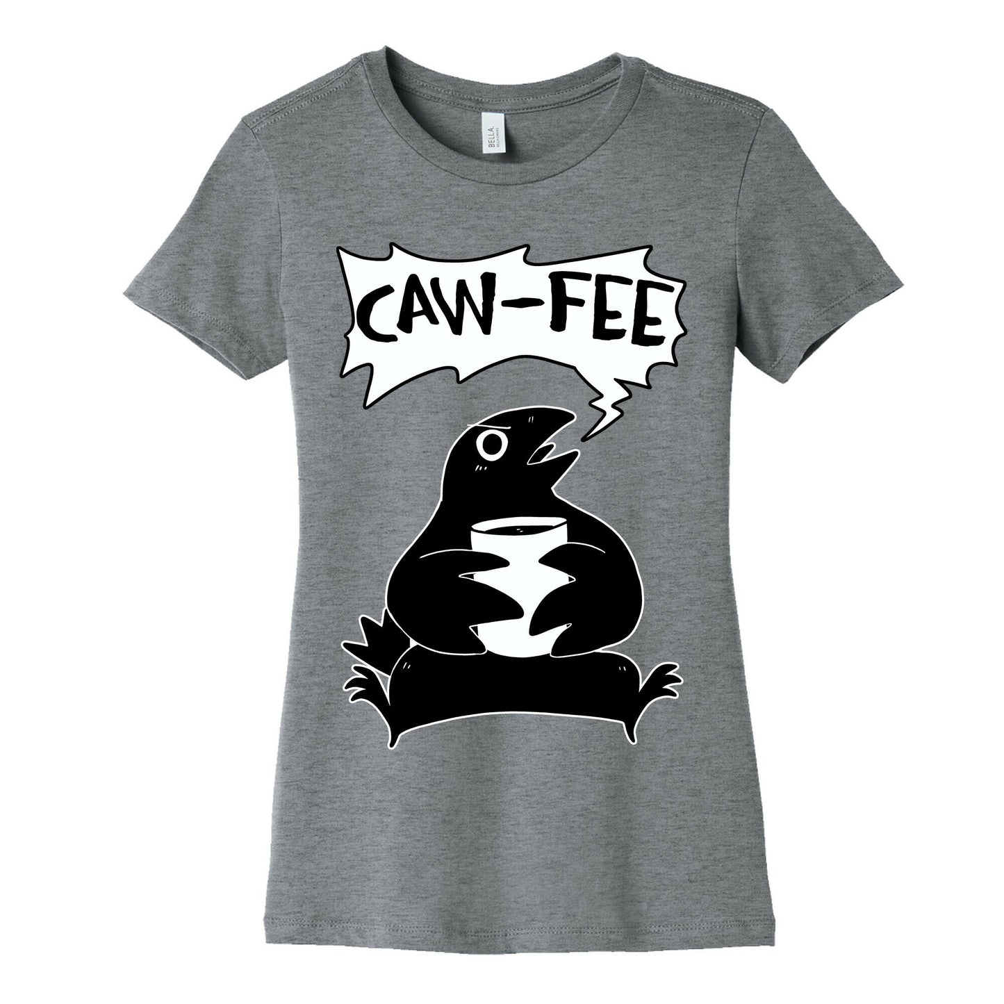 Caw-fee Women's Cotton Tee