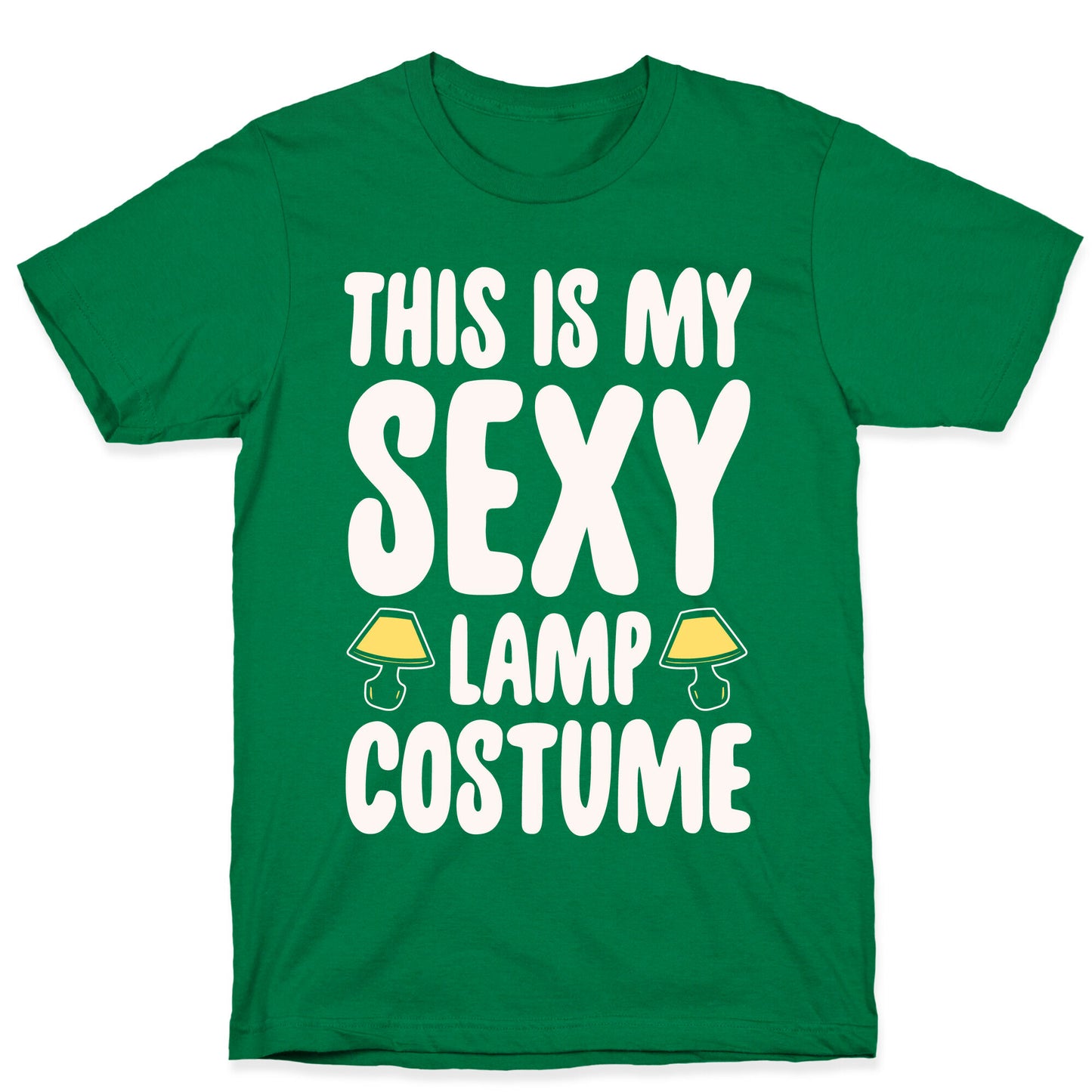 This Is My Sexy Lamp Costume Pairs Shirt White Print T-Shirt