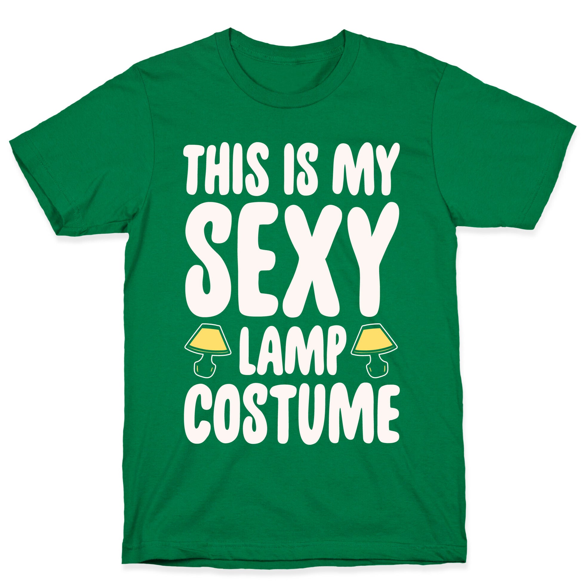 This Is My Sexy Lamp Costume Pairs Shirt White Print T-Shirt