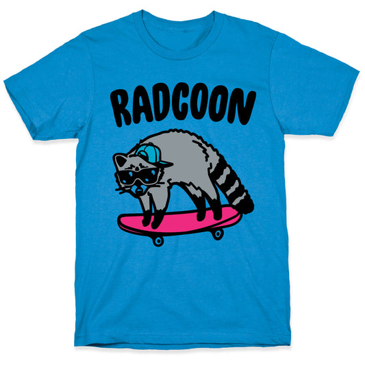 Radcoon Rad Raccoon Parody T-Shirt