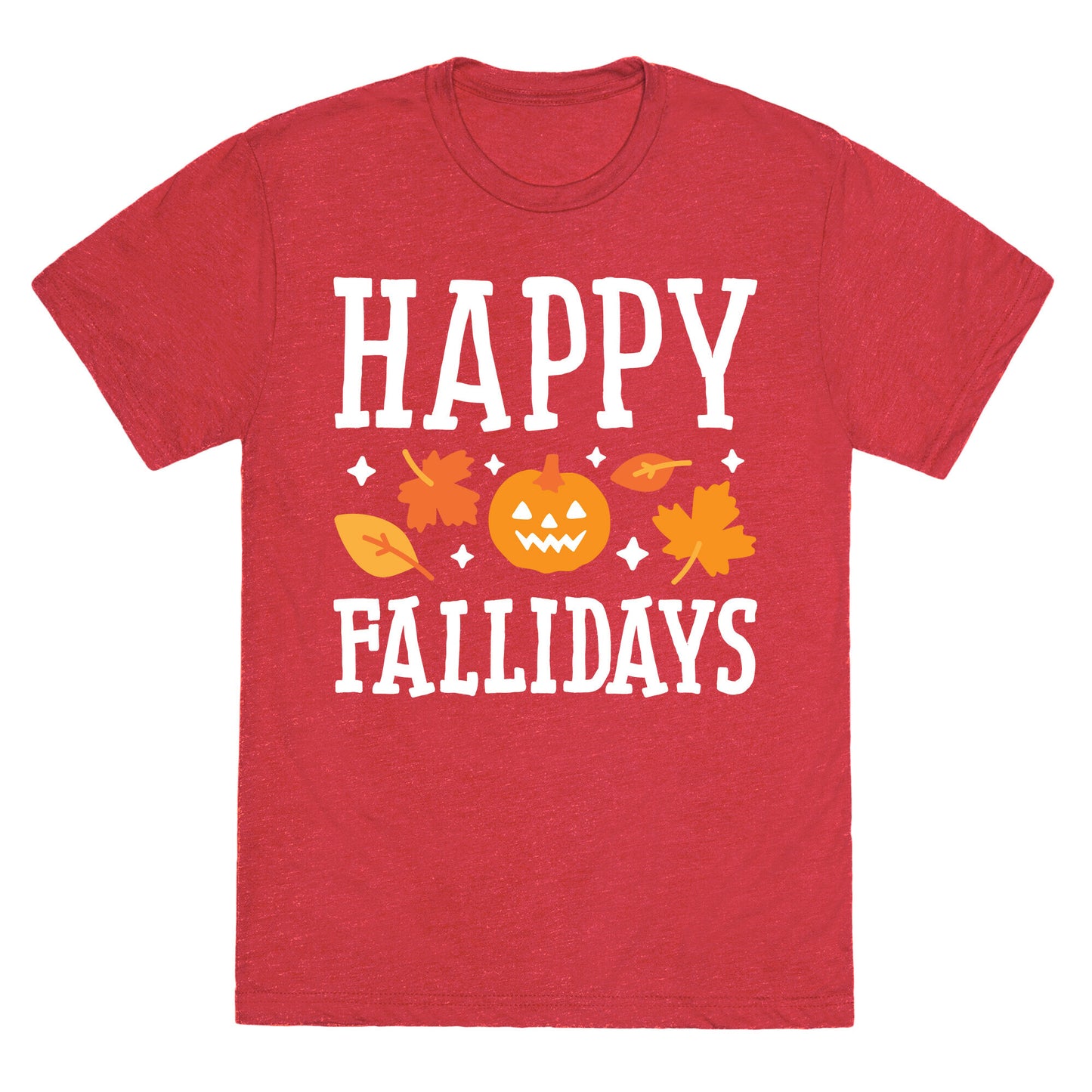 Happy Fallidays Unisex Triblend Tee