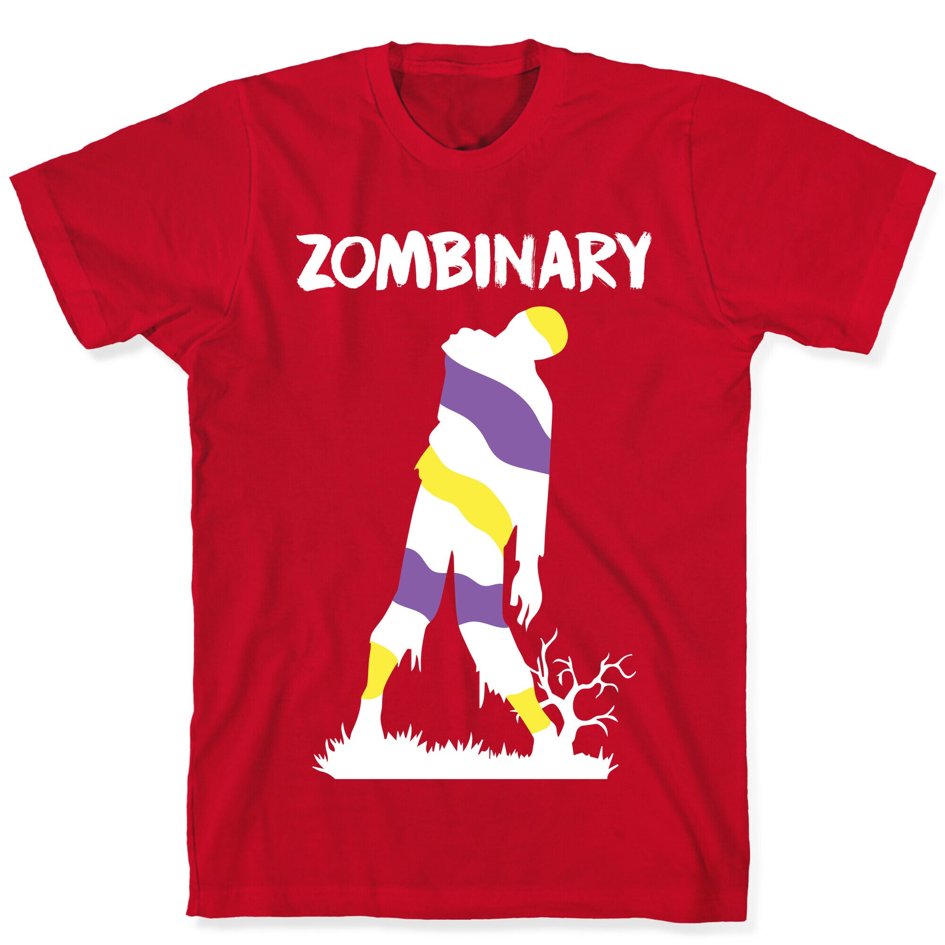 Zombinary Nonbinary Zombie T-Shirt