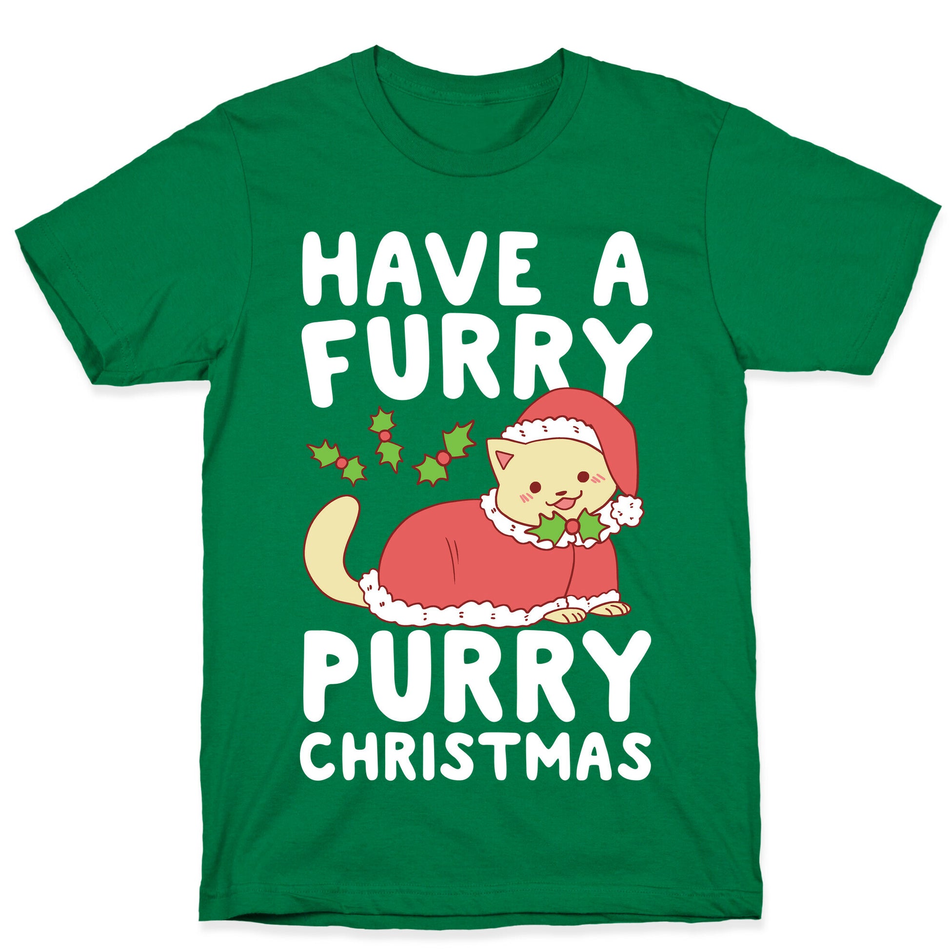 Have a Furry, Purry Christmas  T-Shirt