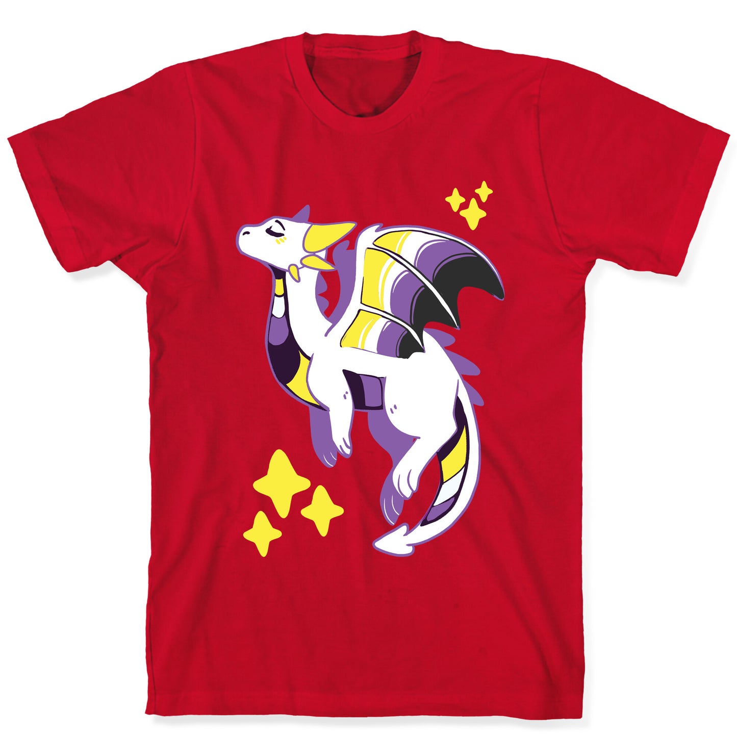 Non-Binary Pride Dragon T-Shirt