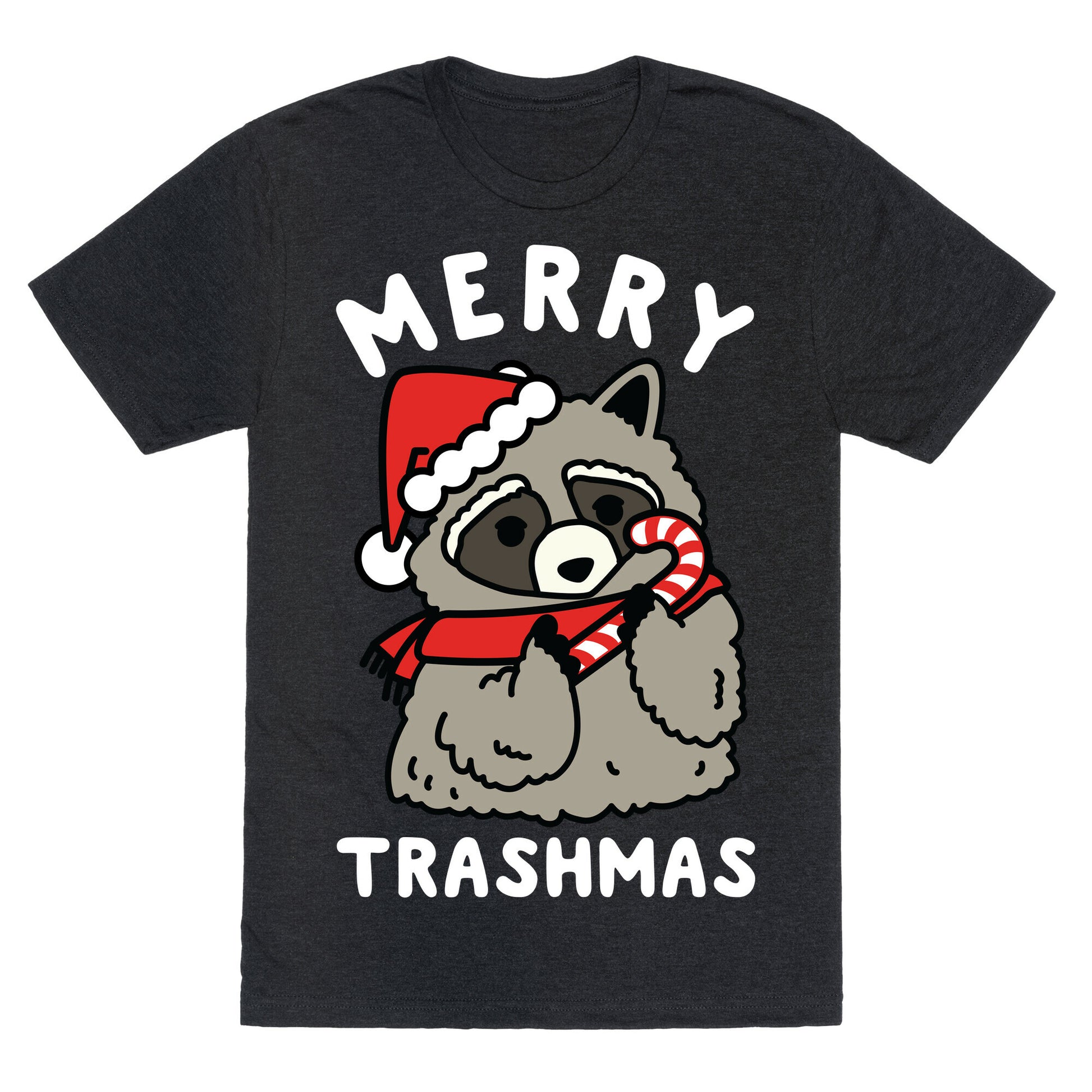 Merry Trashmas Raccoon Unisex Triblend Tee