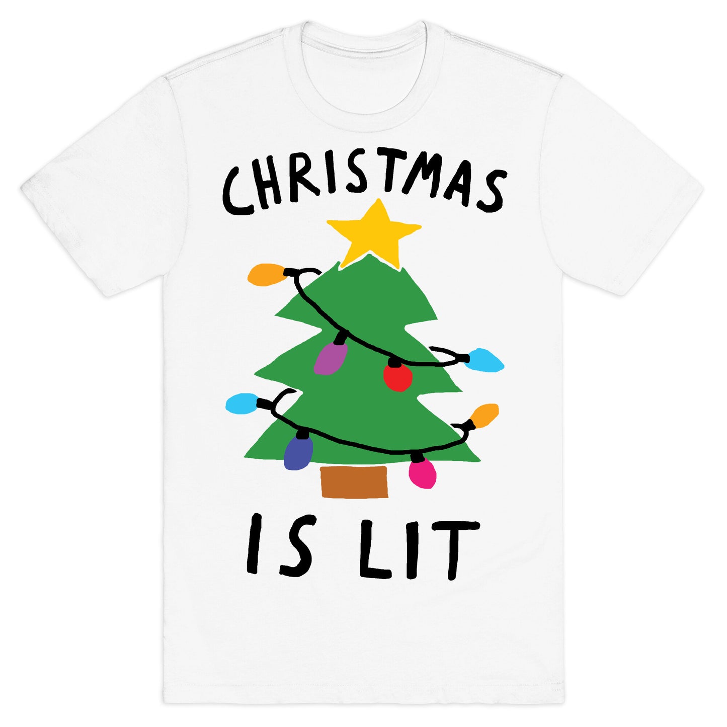 Christmas Is Lit T-Shirt
