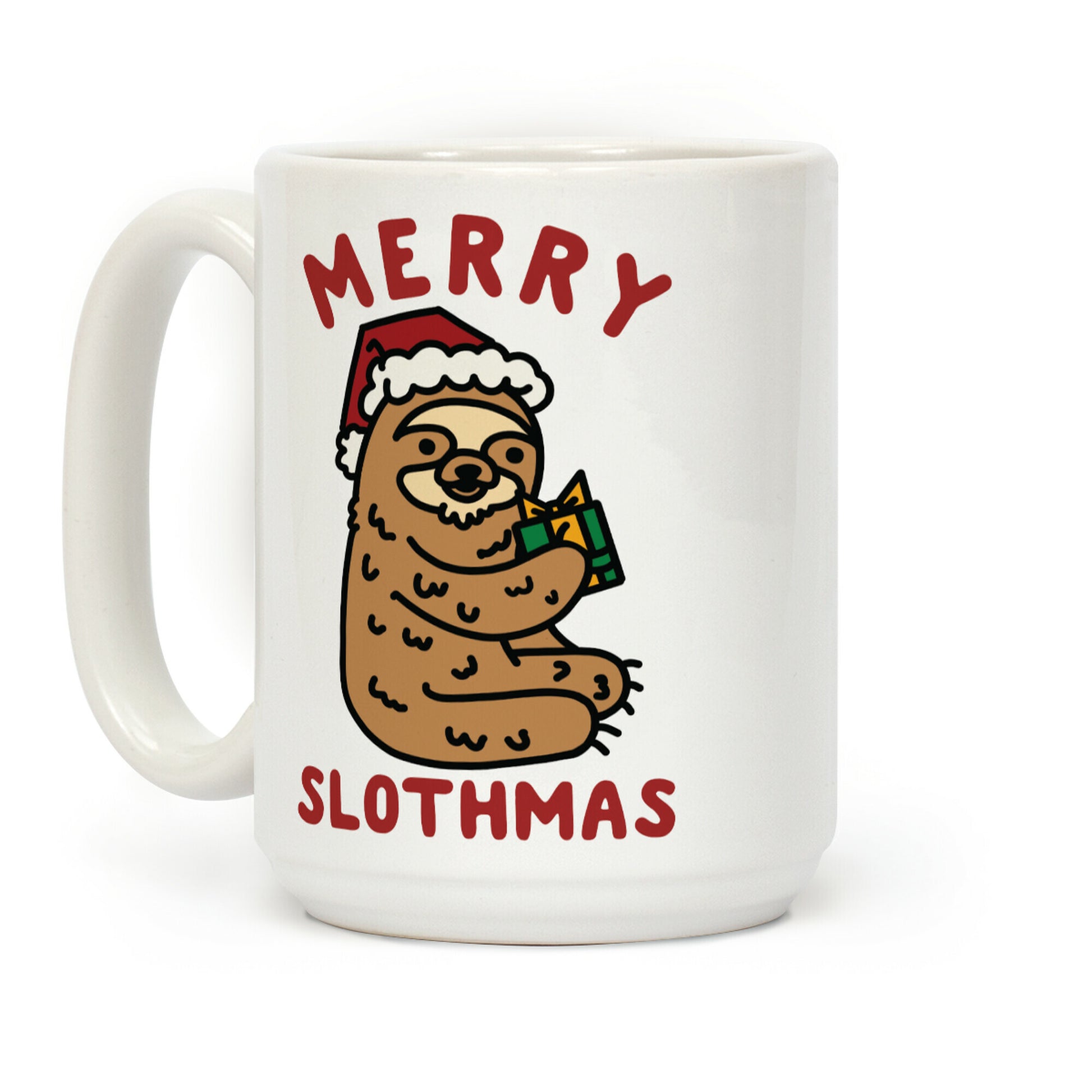 Merry Slothmas Coffee Mug