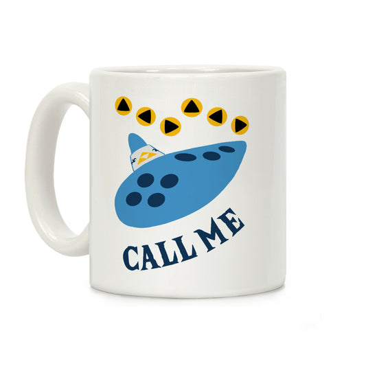 Call Me Zelda Ocarina Coffee Mug