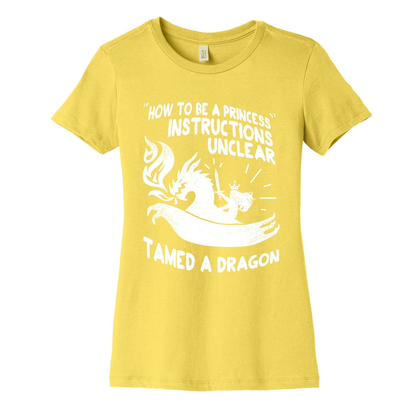 Instructions Unclear, Tamed Dragon Women's Cotton Tee