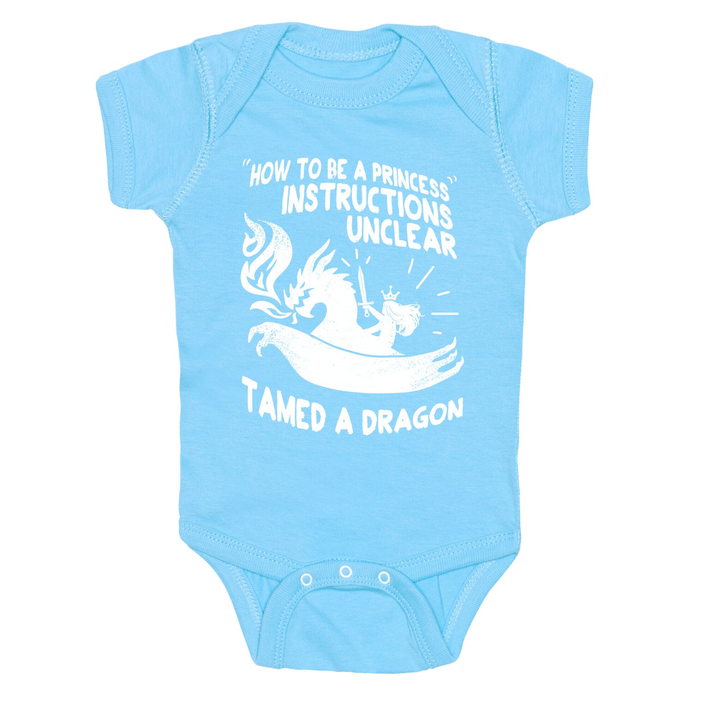 Instructions Unclear, Tamed Dragon Baby One Piece