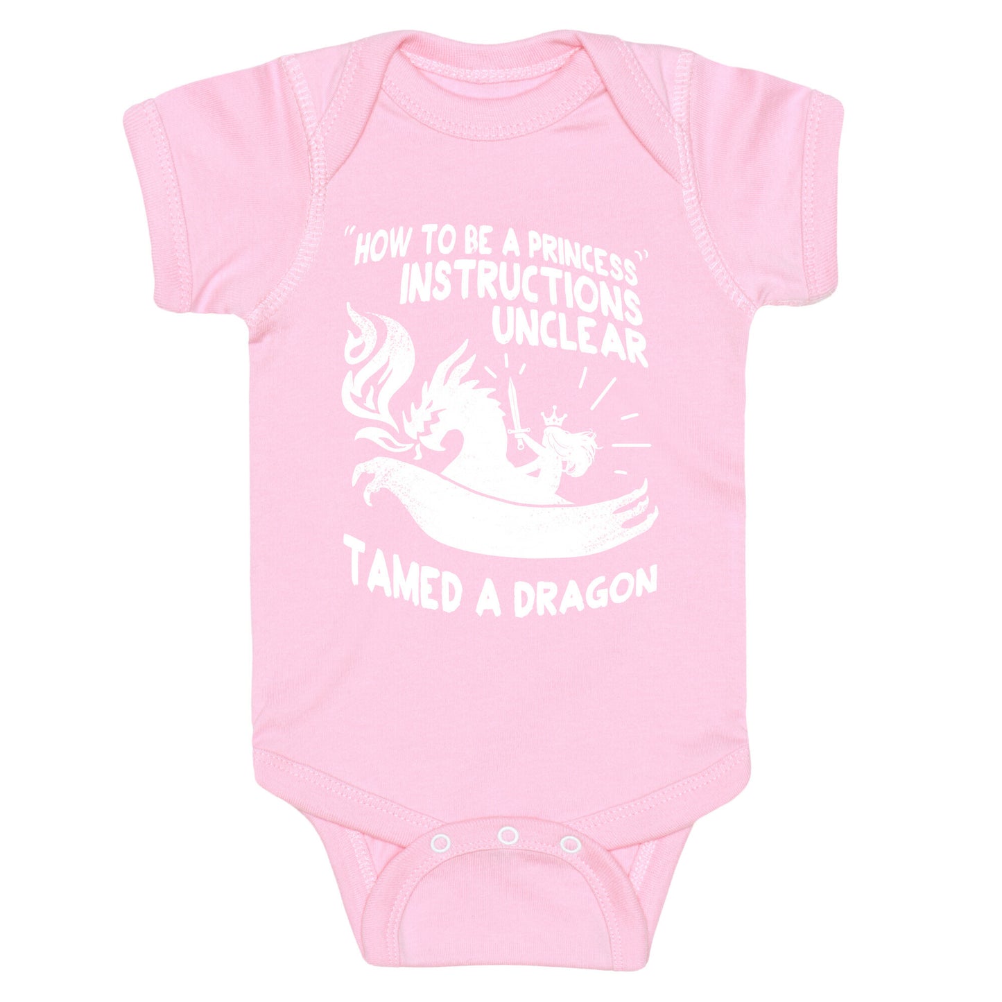 Instructions Unclear, Tamed Dragon Baby One Piece