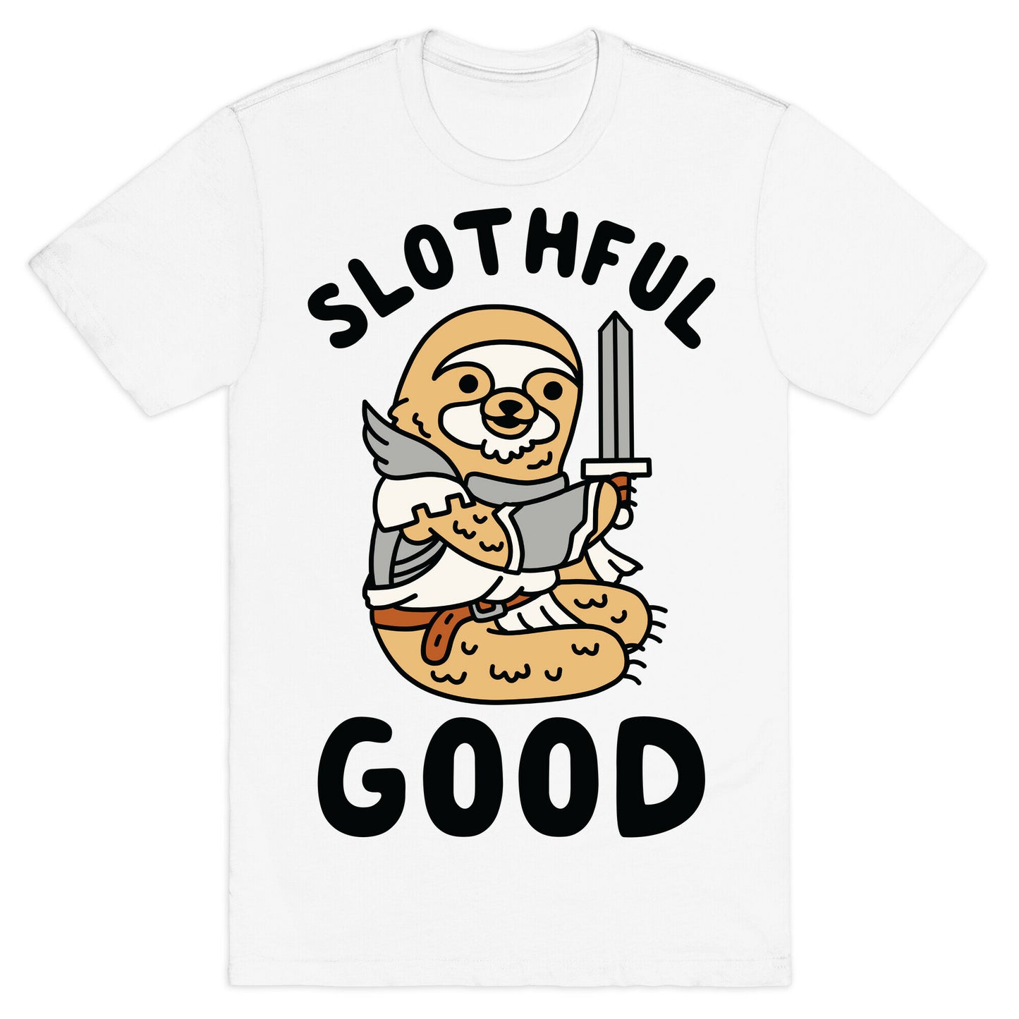 Slothful Good Sloth Paladin T-Shirt
